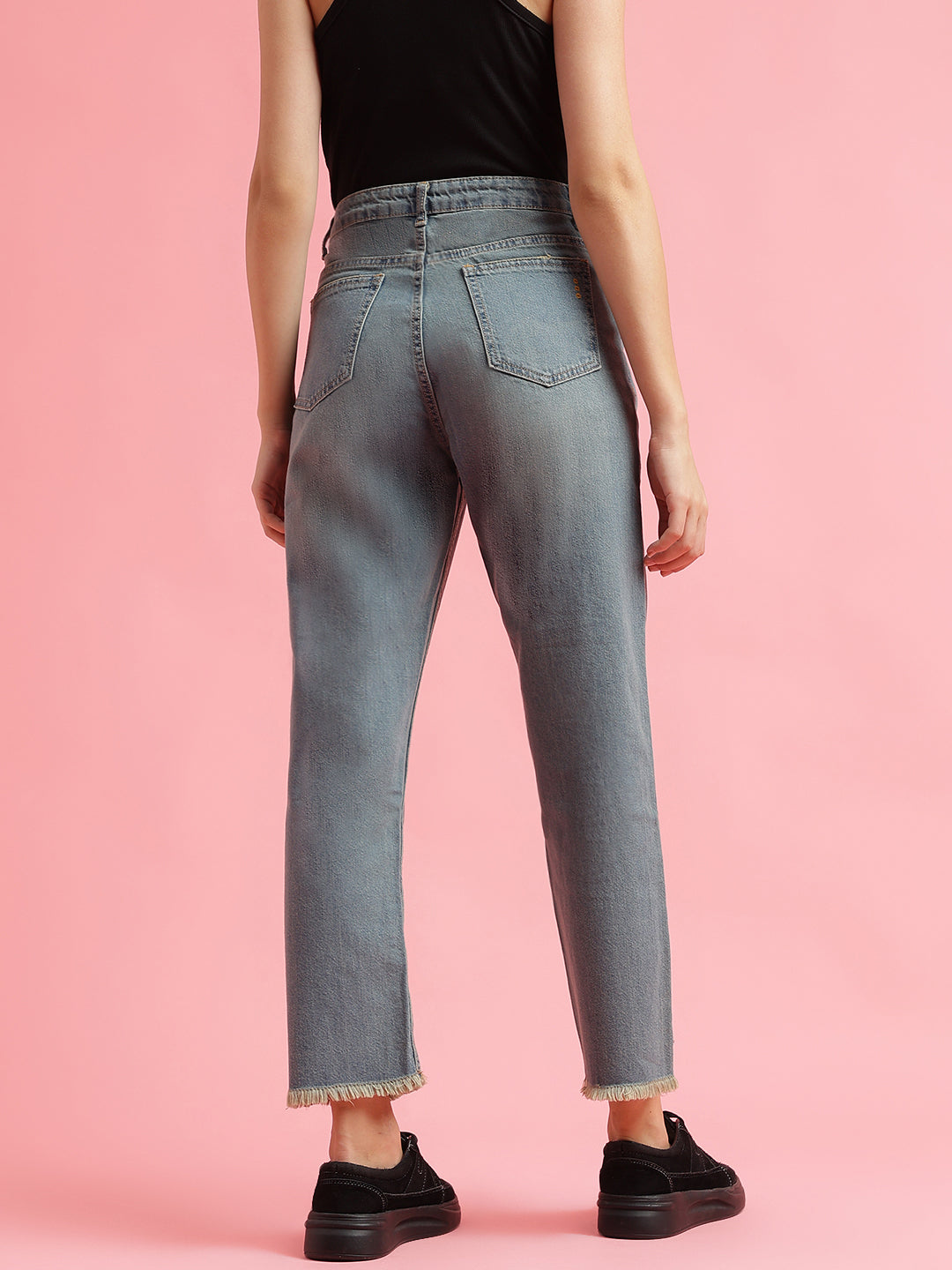 Blue Tint Mom Fit Jeans