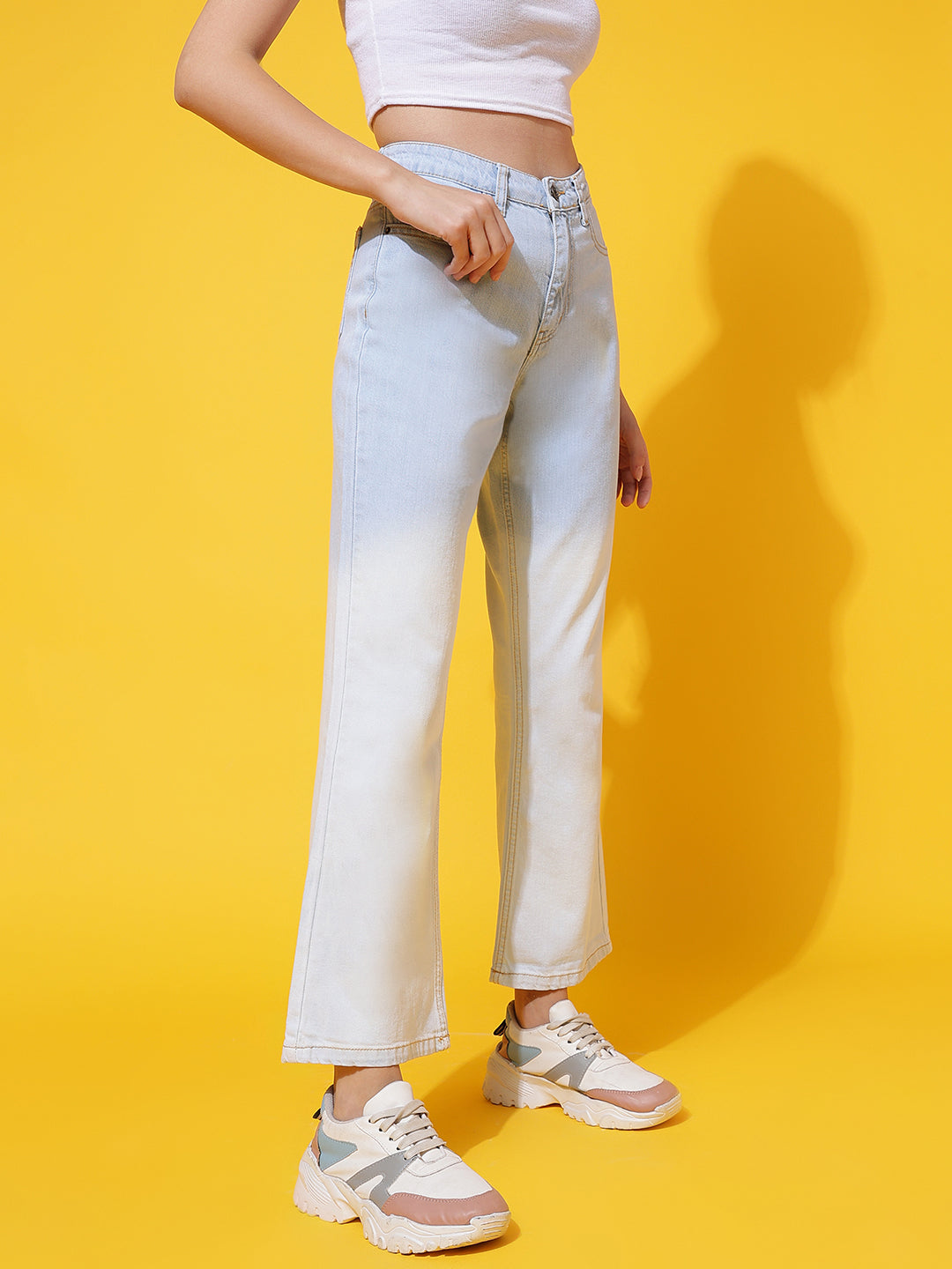 Blue Boyfriend Fit Jeans