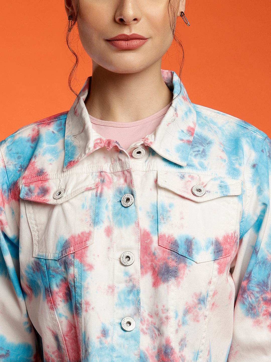 Multi Colour Tie & Dye Jacket