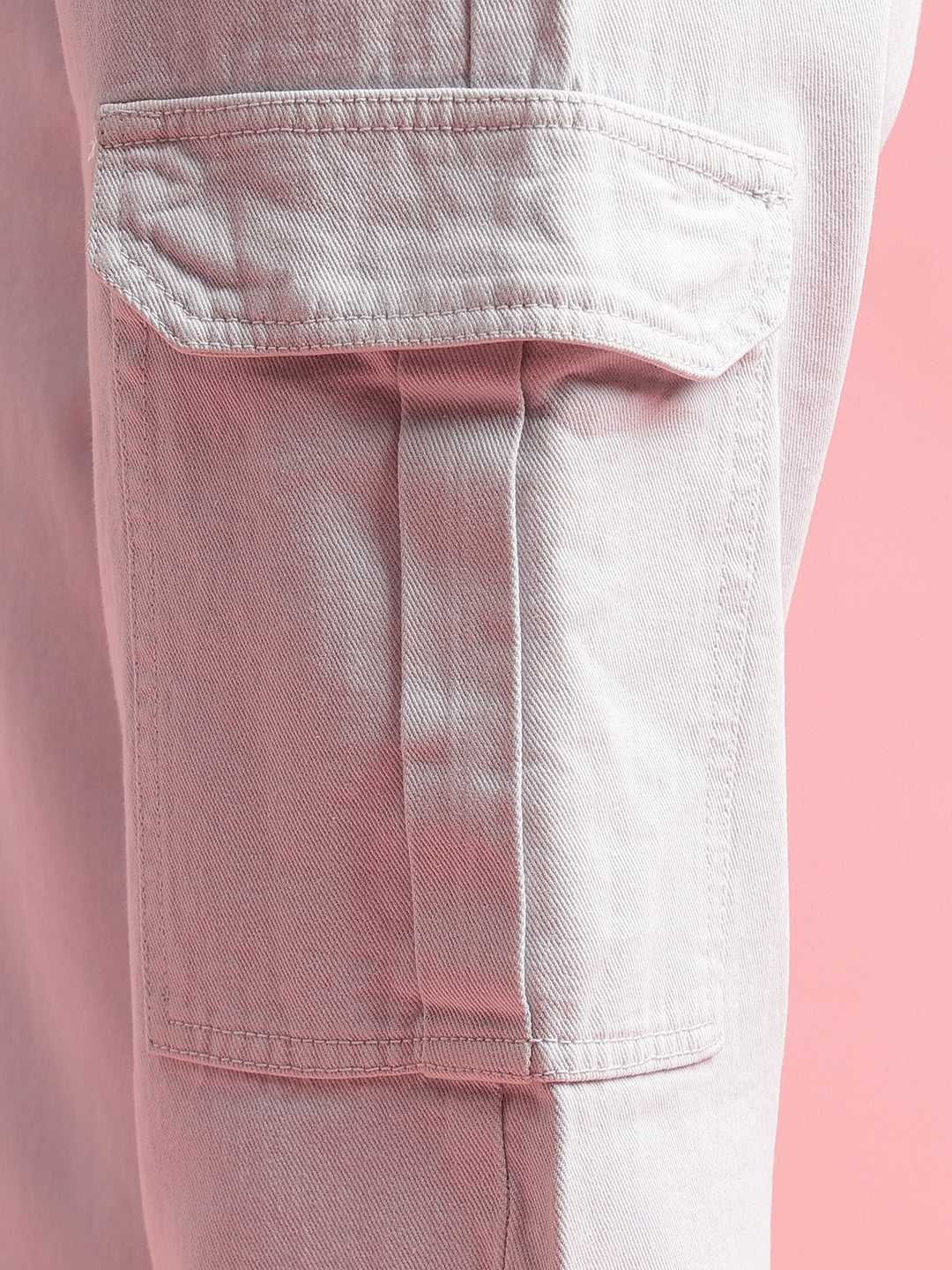 Off White Slim Fit Cargo