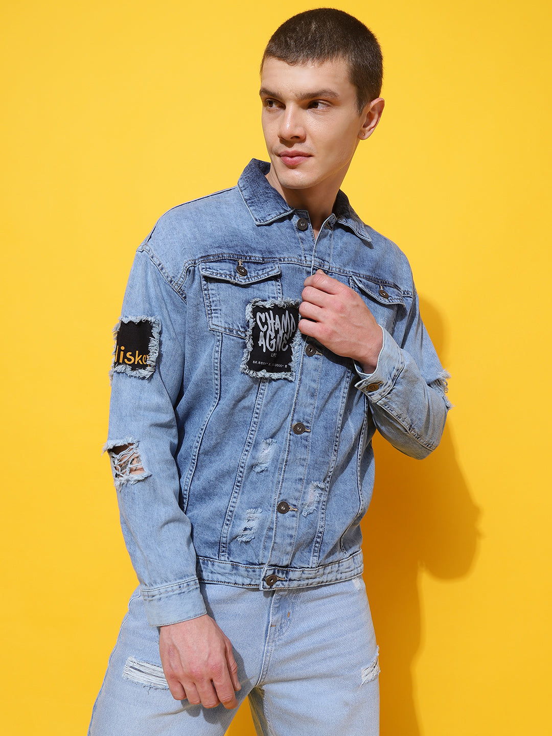 Unisex Mid Blue Jacket