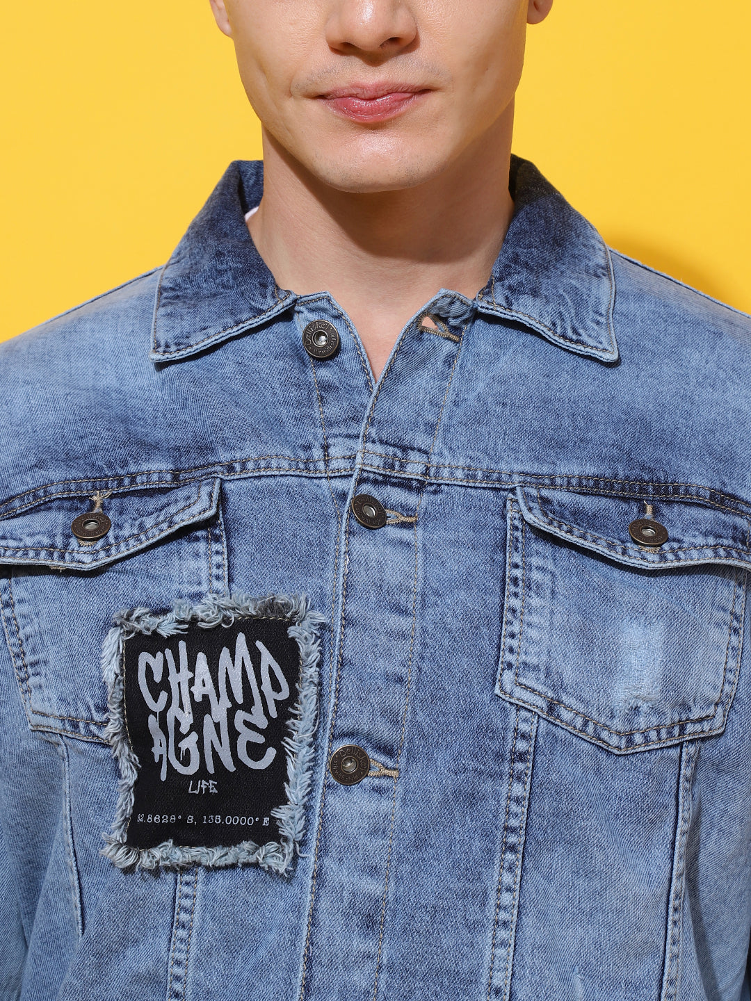 Unisex Mid Blue Jacket