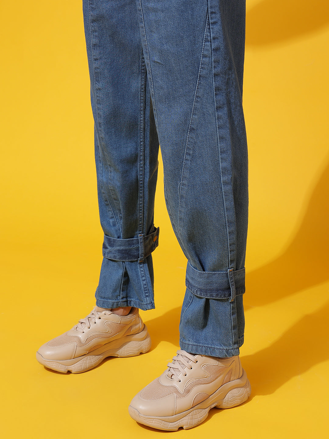 Mid Blue Straight fit Jeans