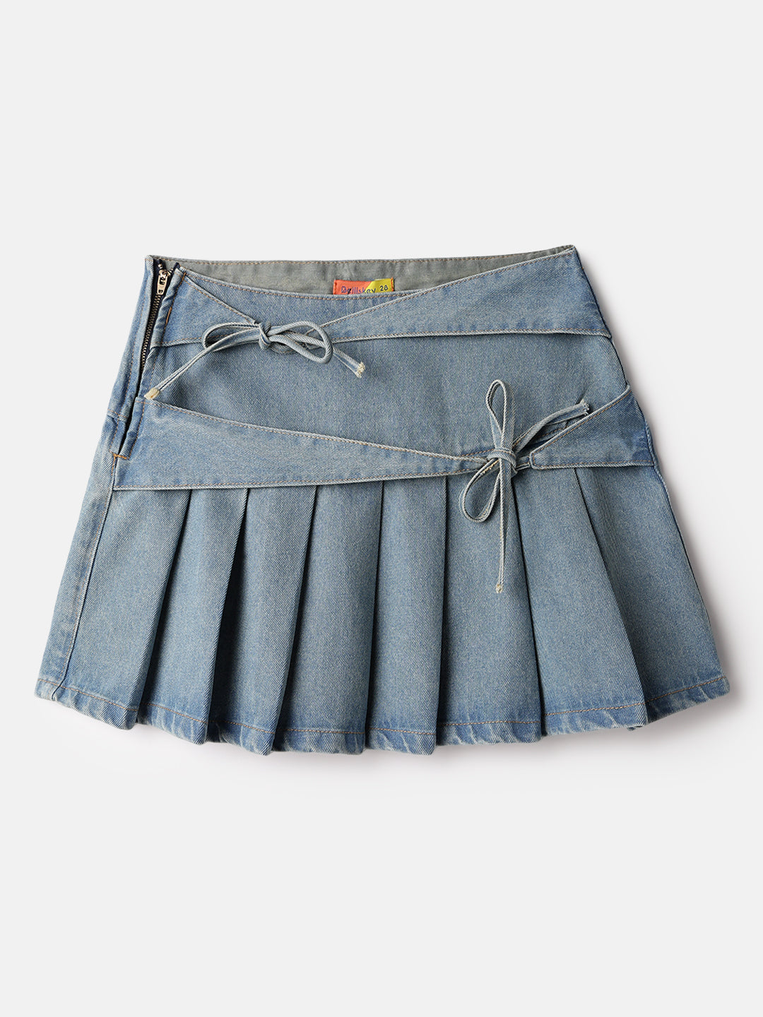 Blue Denim Mini Skirts