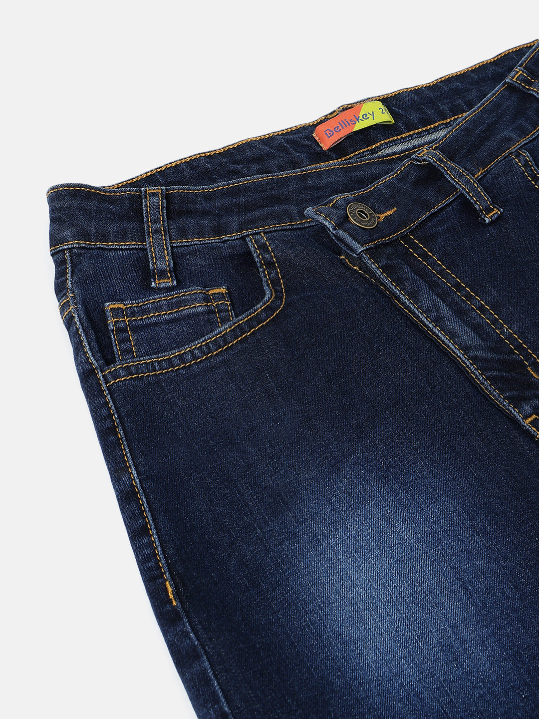 Dark Blue Denim Mini Skirts