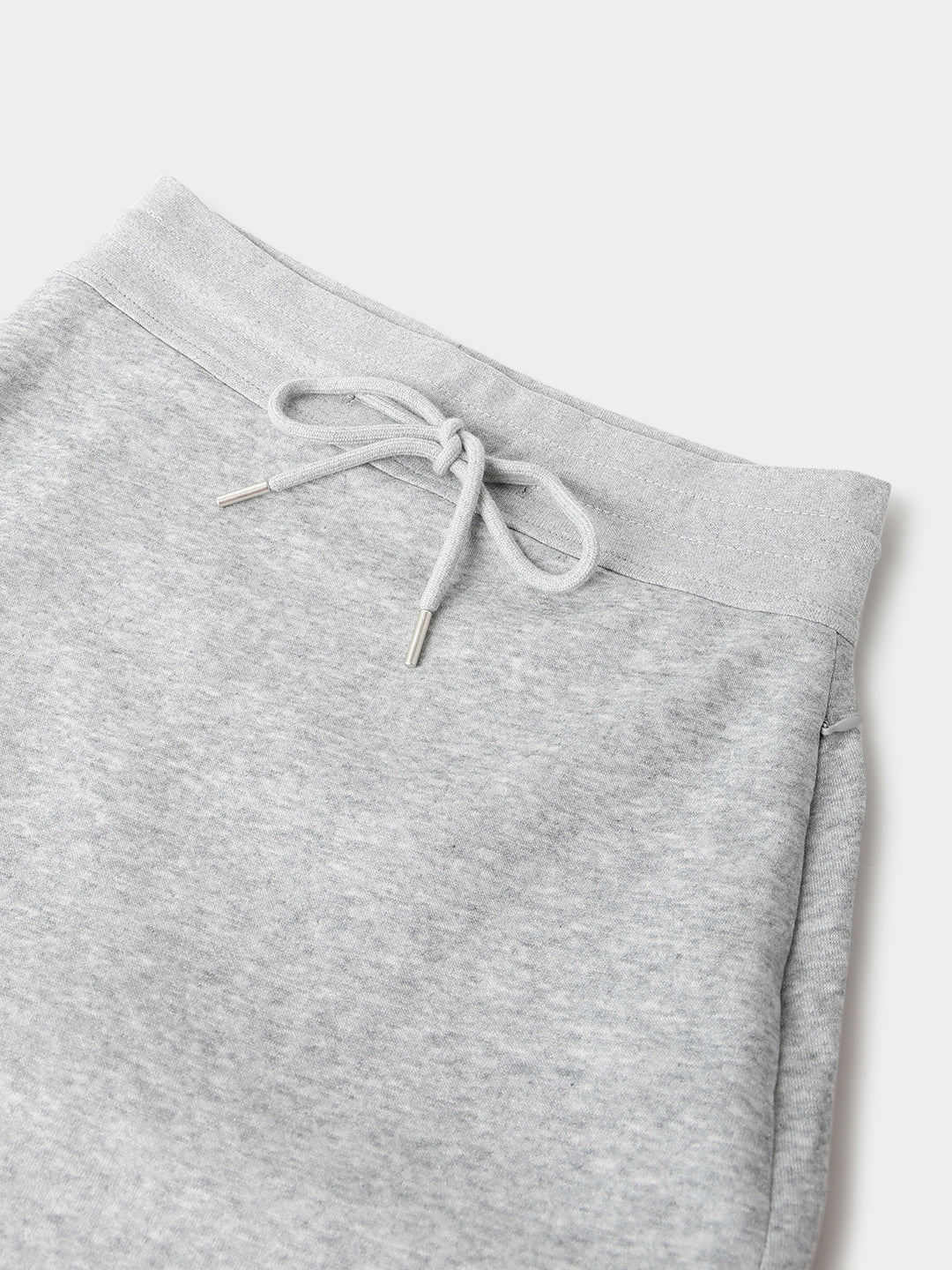 Grey Cotton Mini Skirts