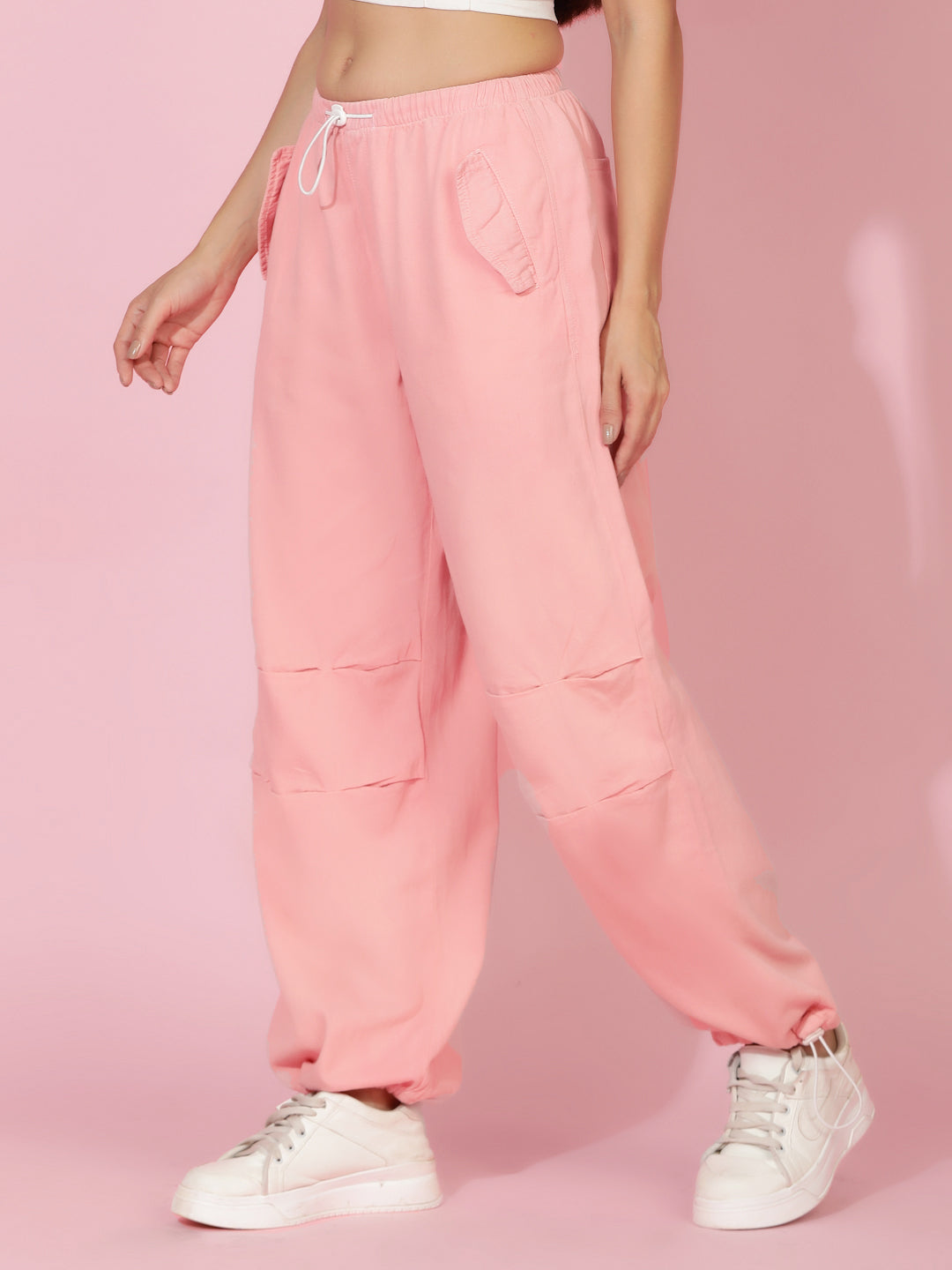 Pink Relaxed Fit joggers