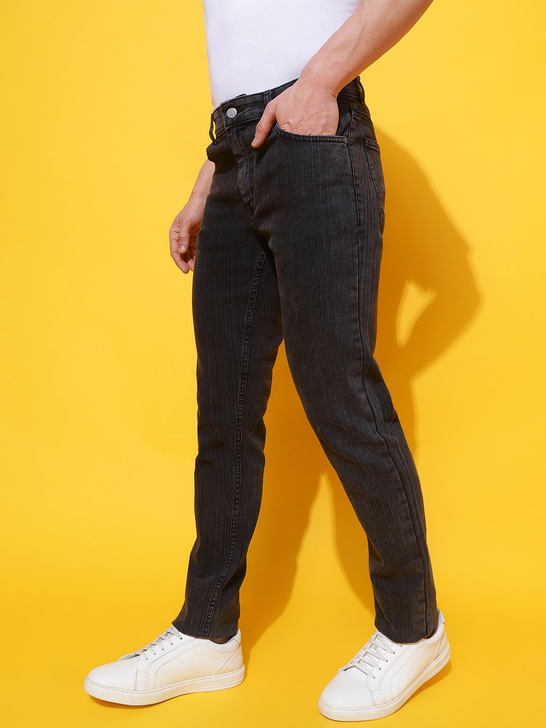 Smokey Black Skinny Fit Jeans