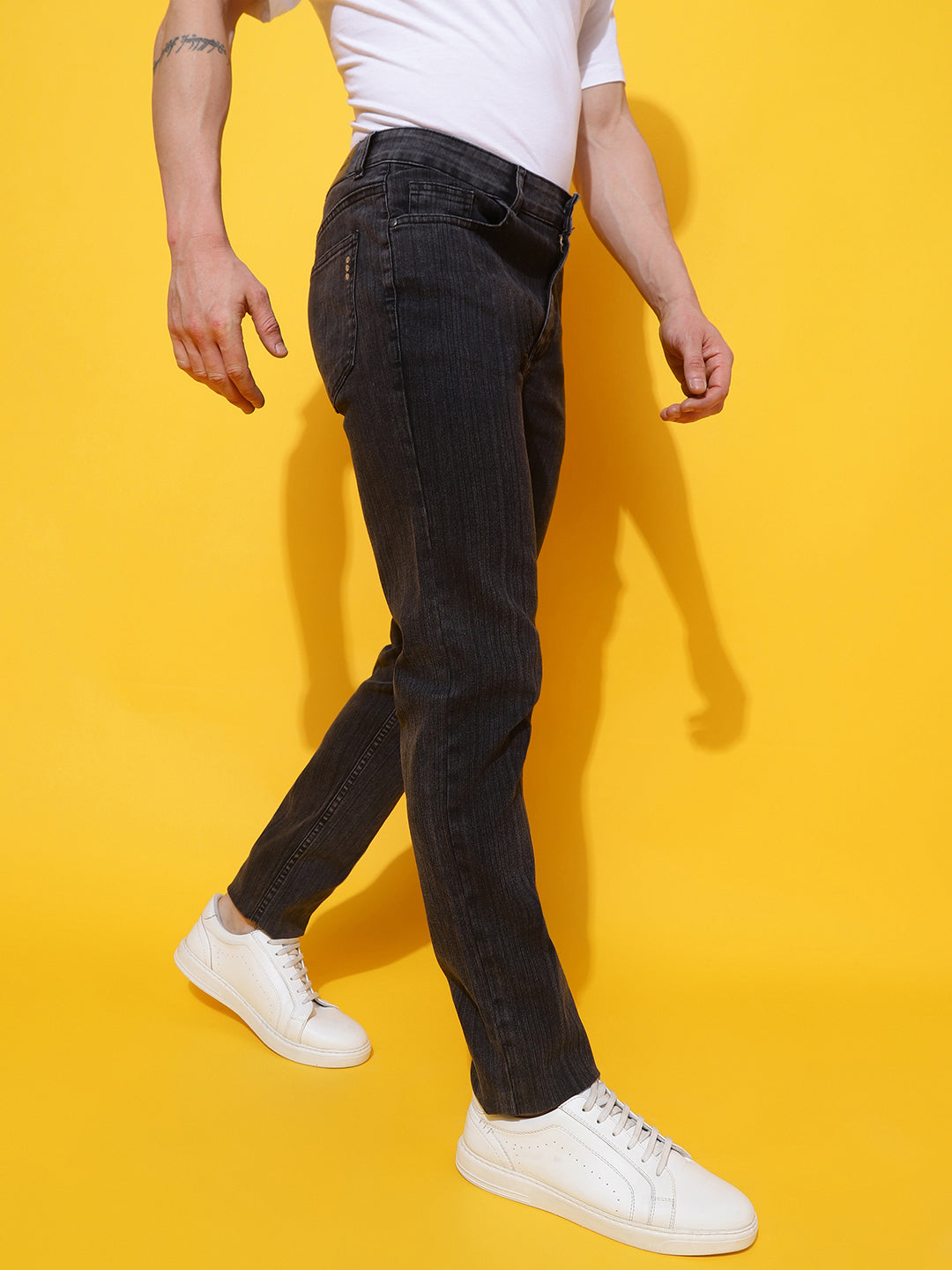 Smokey Black Skinny Fit Jeans
