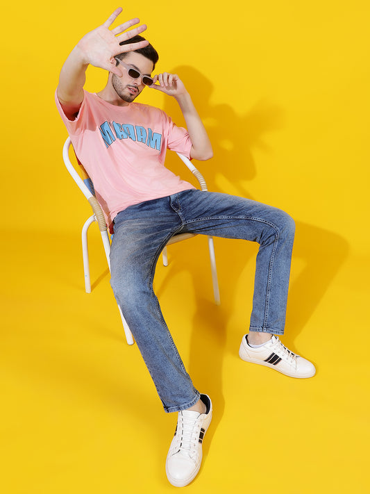 Mid Blue Skinny Fit Denim Jeans