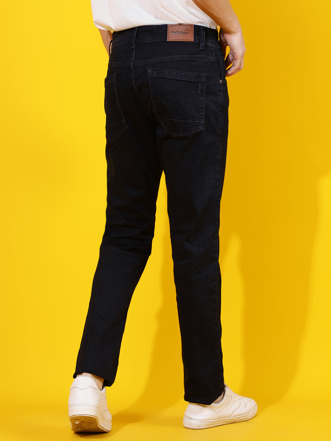 Dark Blue Slim Fit Denim Jeans