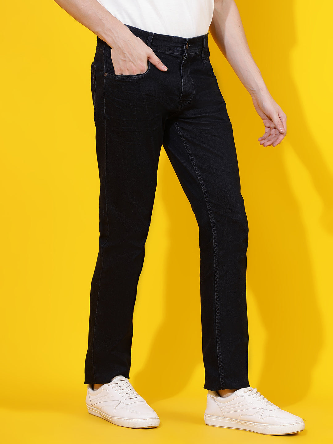 Dark Blue Slim Fit Denim Jeans