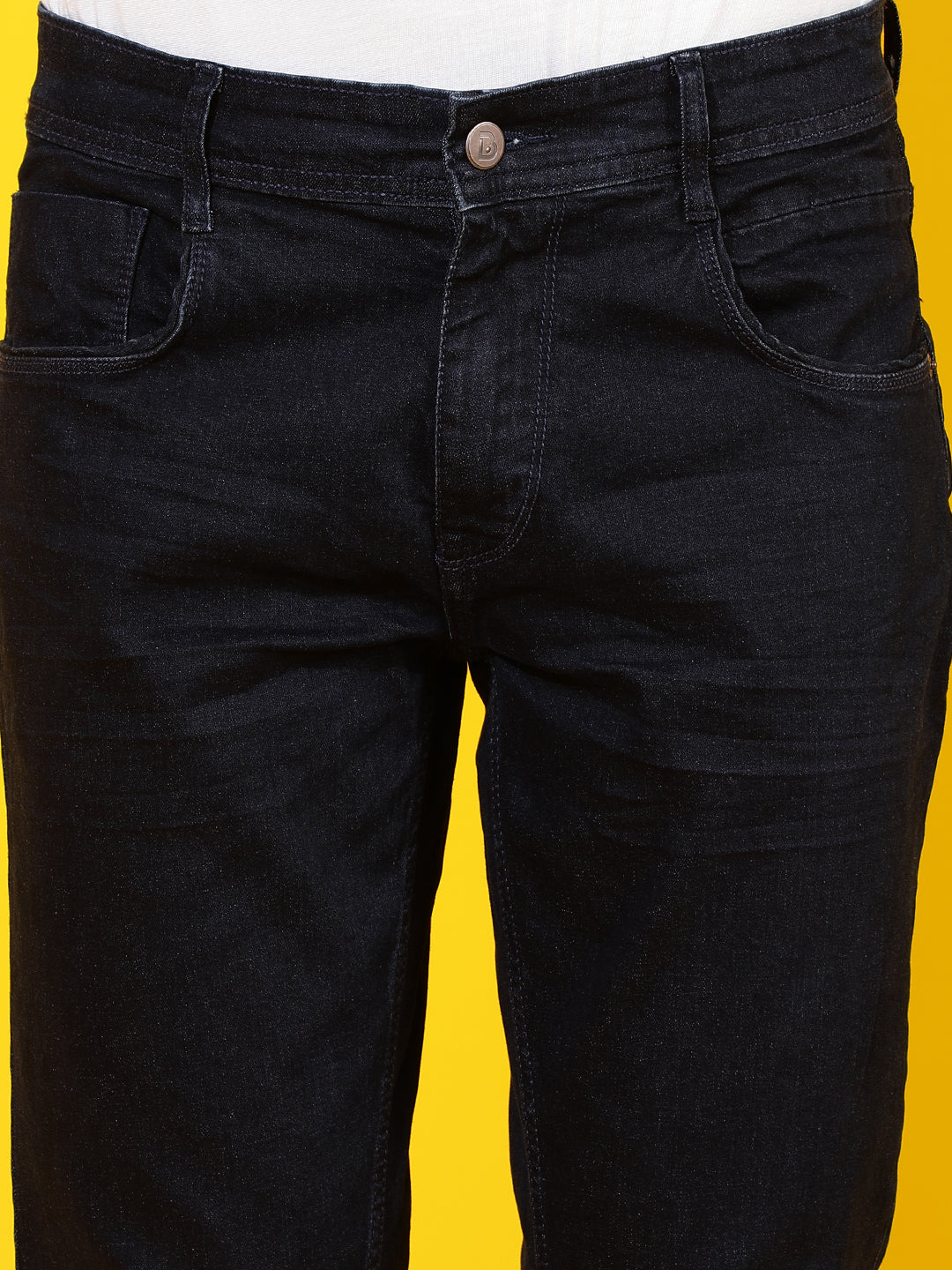 Dark Blue Slim Fit Denim Jeans