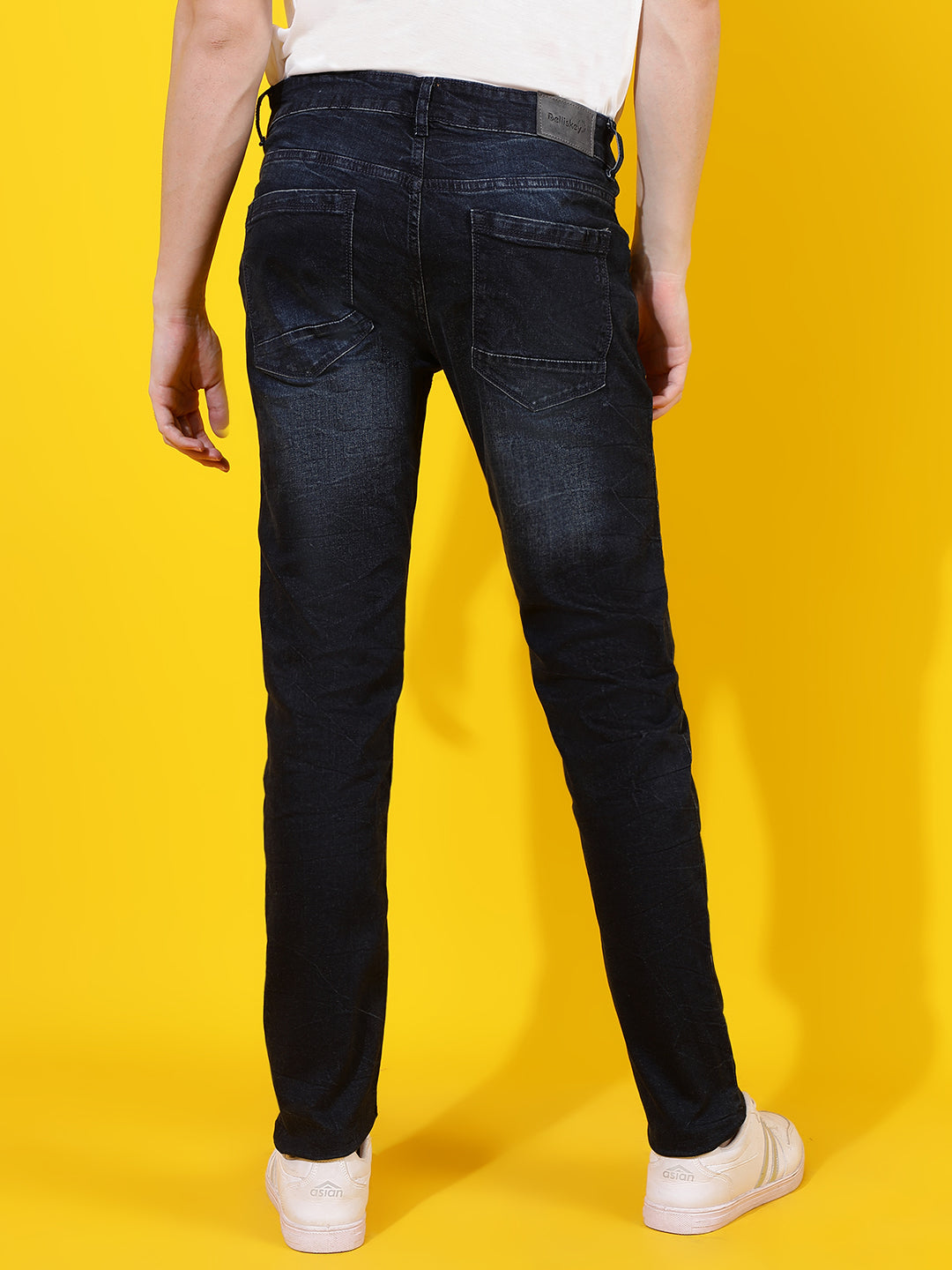 Dark Blue Skinny Fit Denim Jeans