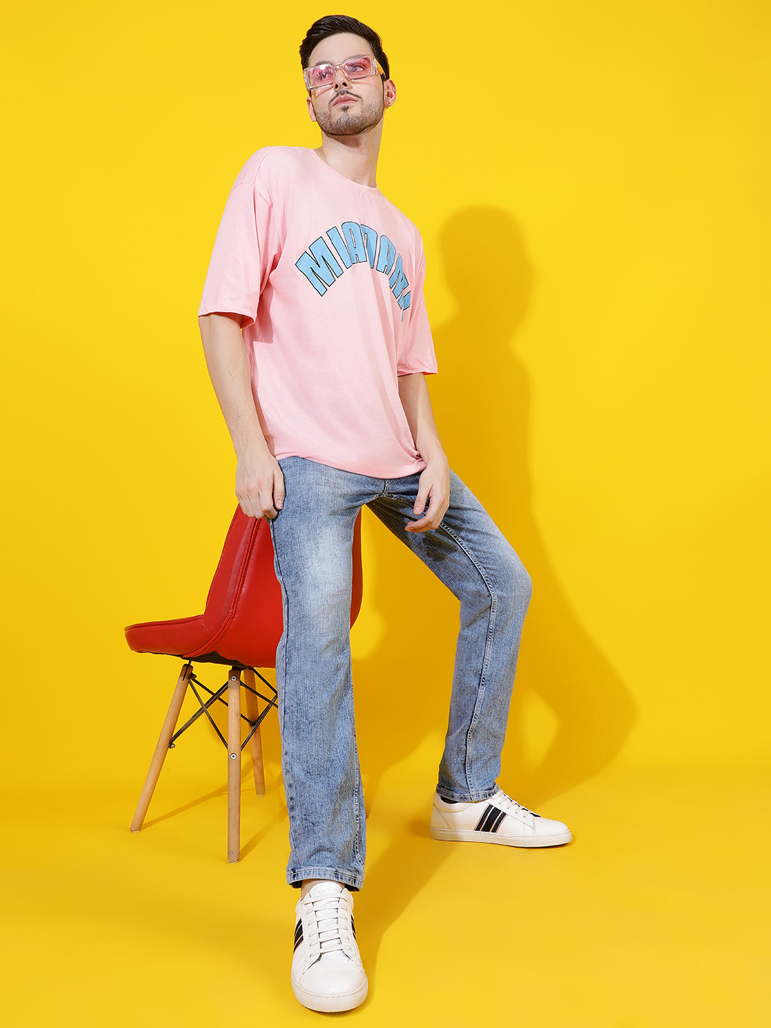 Light Blue Slim Fit Denim Jeans