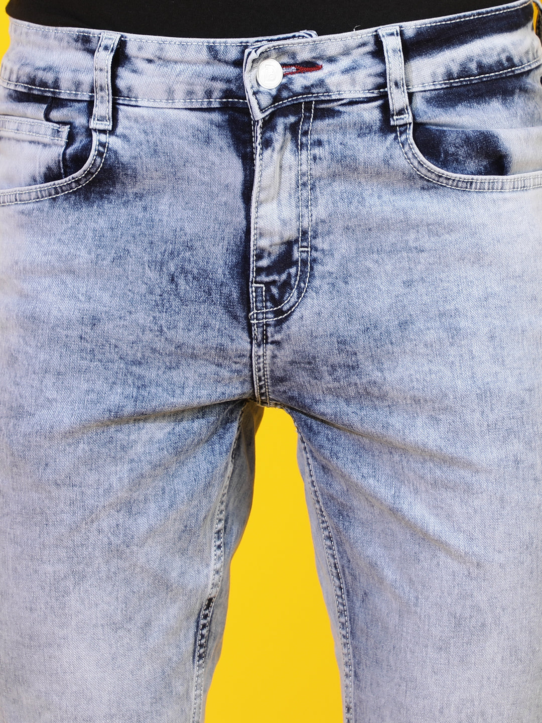 Light Blue Skinny Fit Denim Jeans