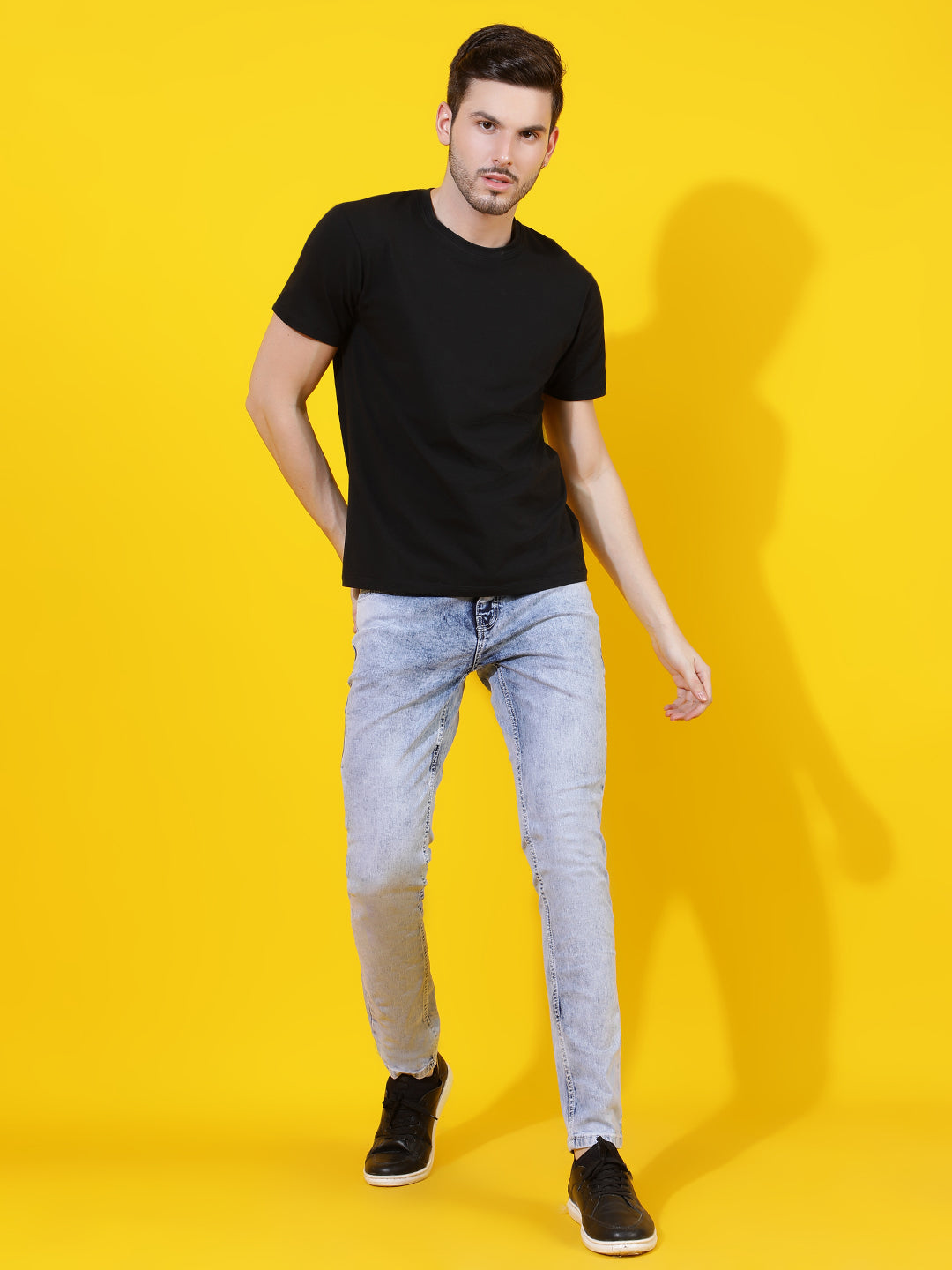 Light Blue Skinny Fit Denim Jeans