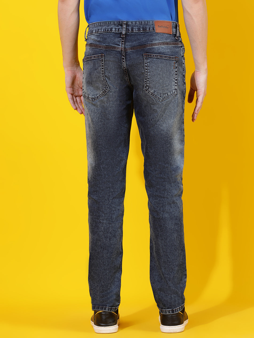 Dark Blue Slim Fit Denim Jeans