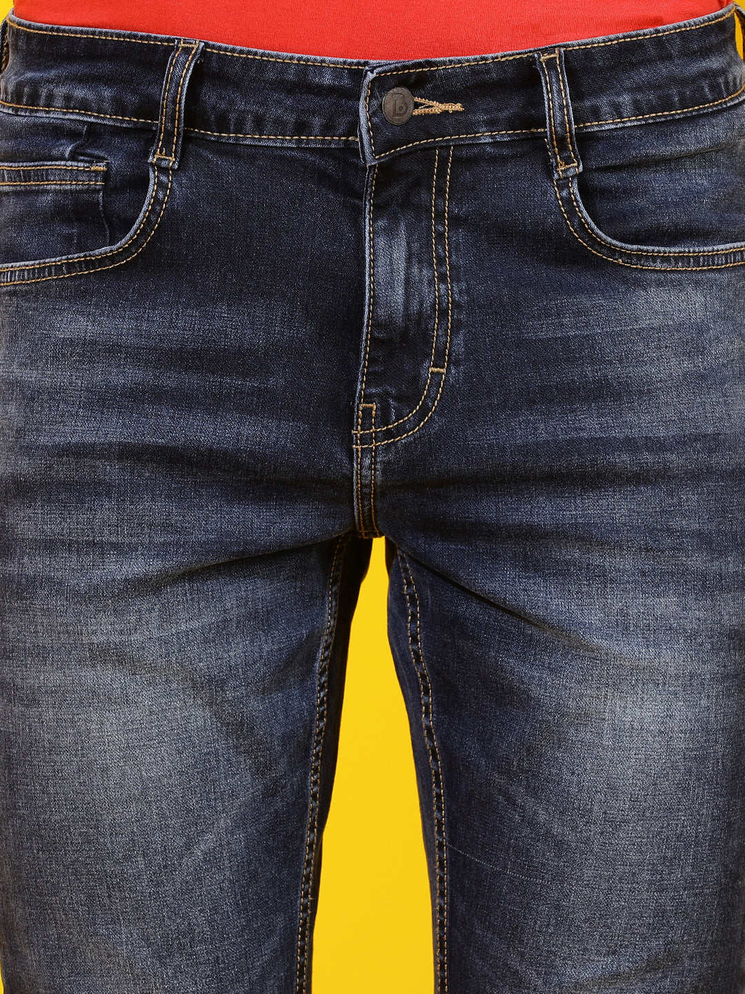Dark Blue Skinny Fit Denim Jeans