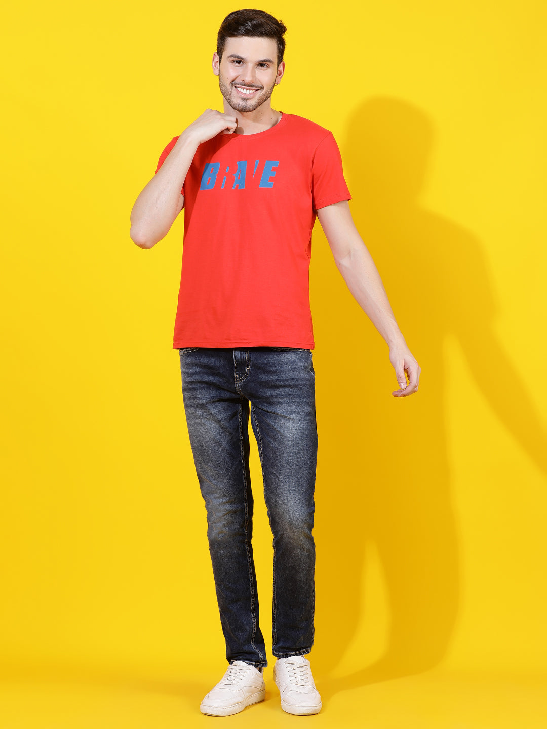 Dark Blue Skinny Fit Denim Jeans