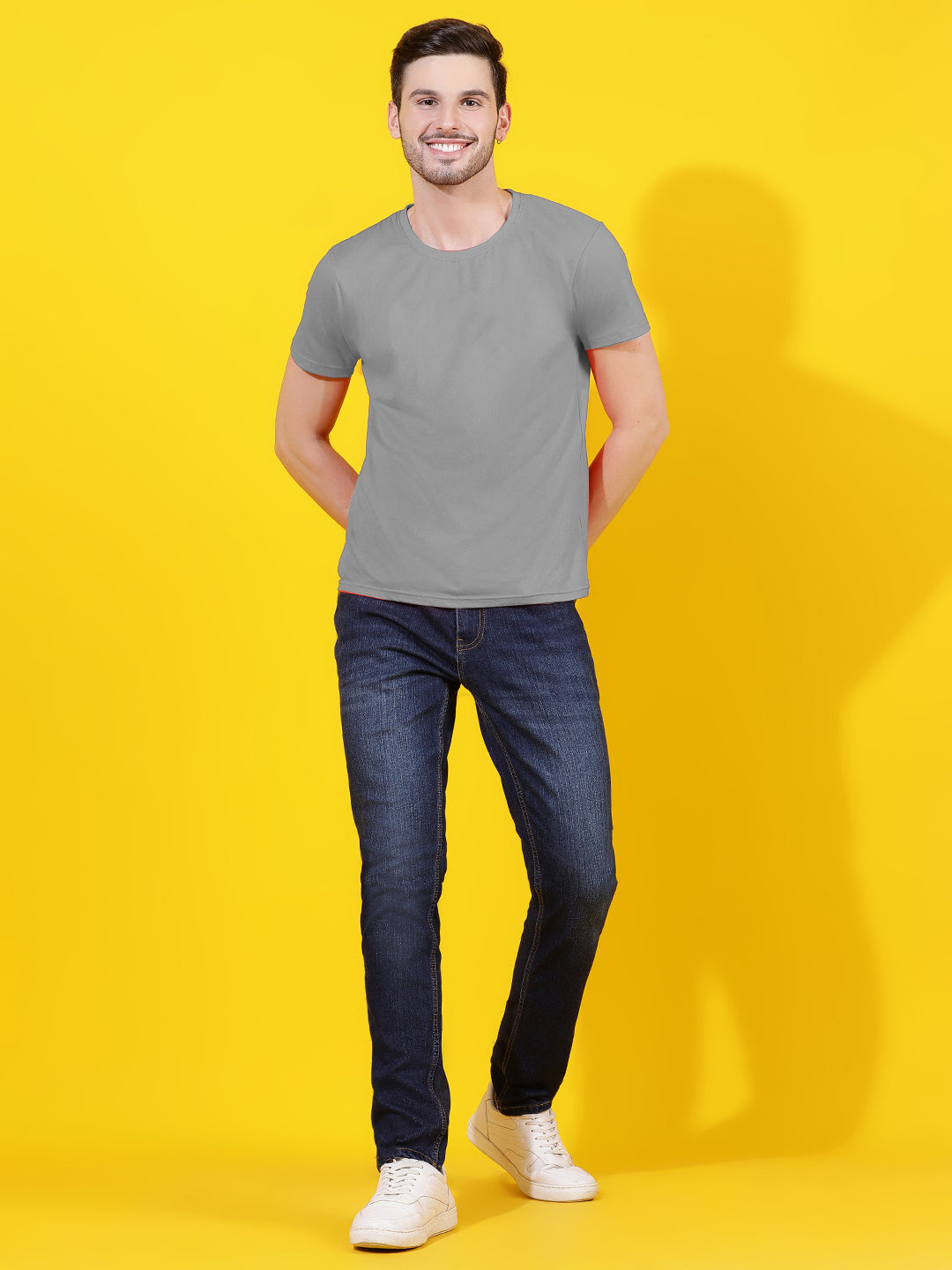 Dark Blue Skinny Fit Denim Jeans