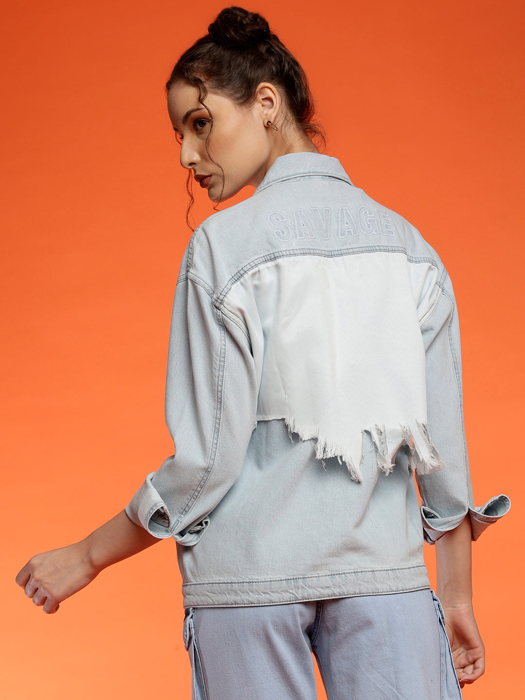 Belliskey Women's Light Blue Denim Jacket