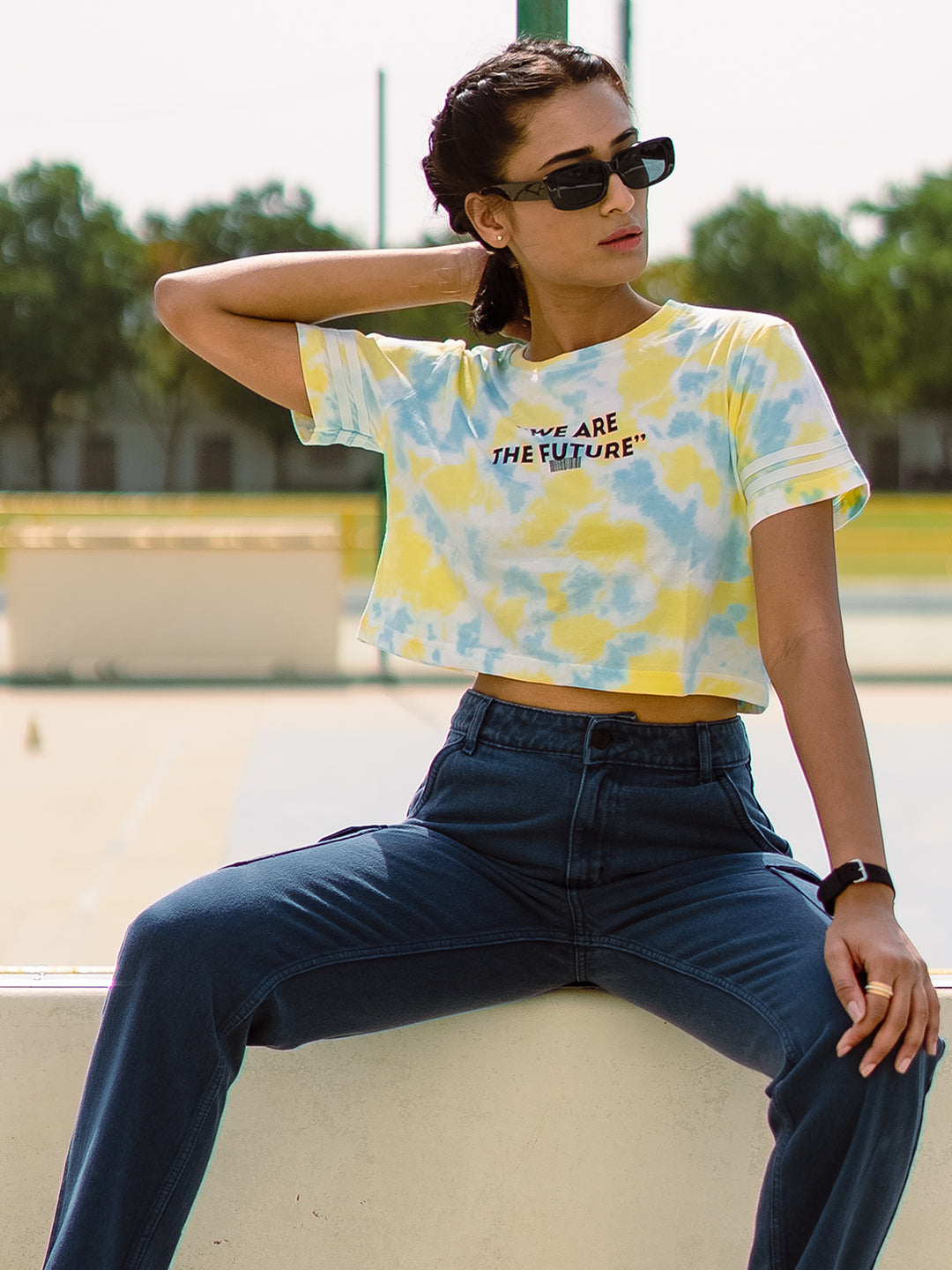 BTC The Future Cropped Top