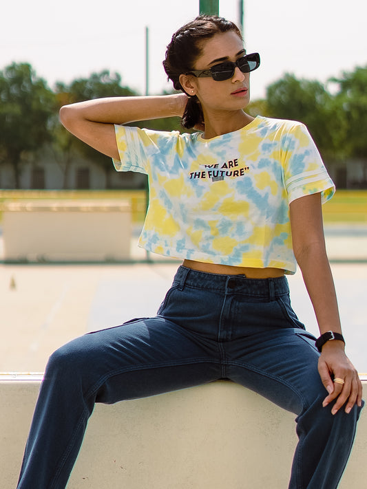 BTC The Future Cropped Top