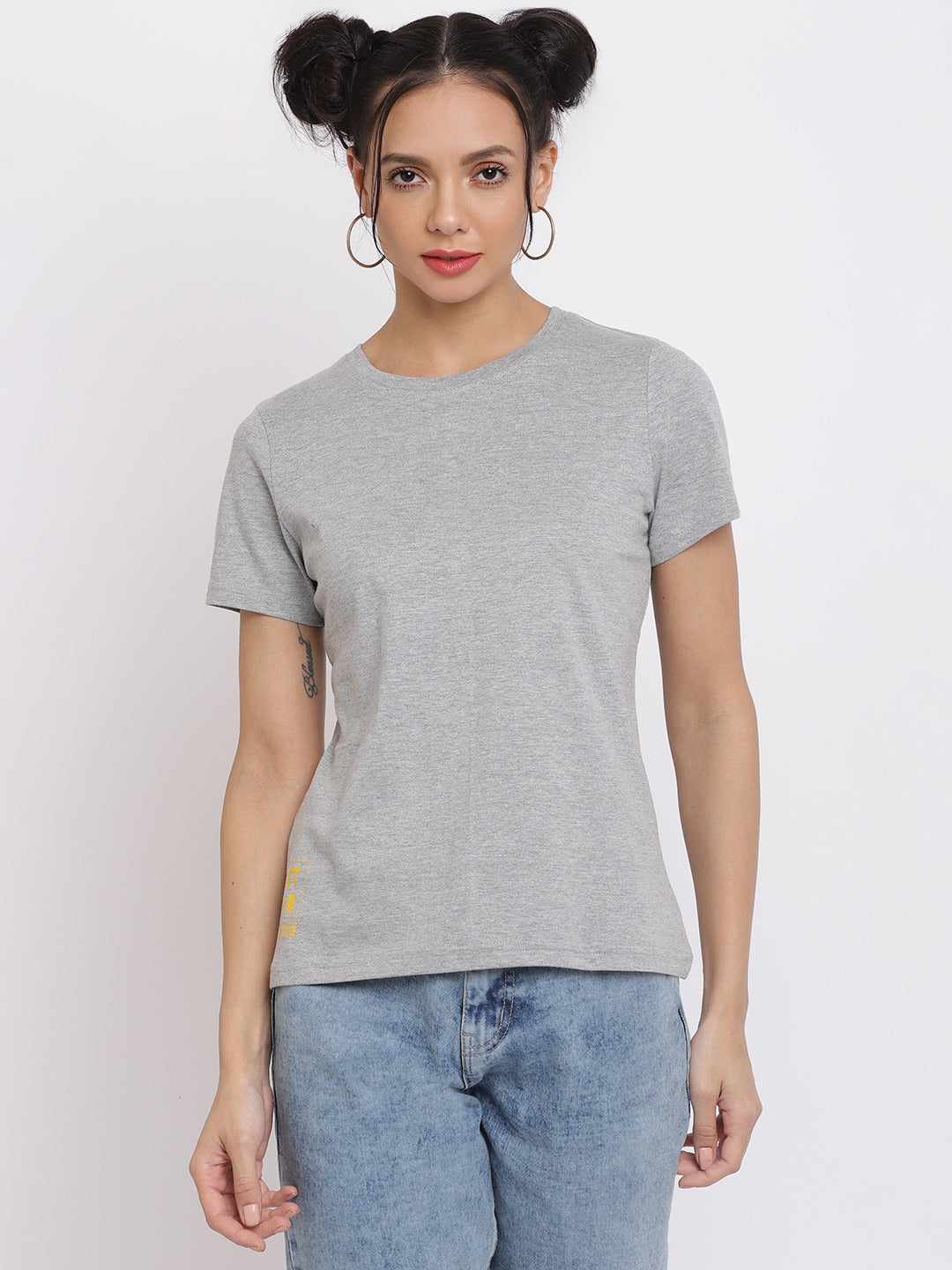 Women Grey Pantone T-shirt