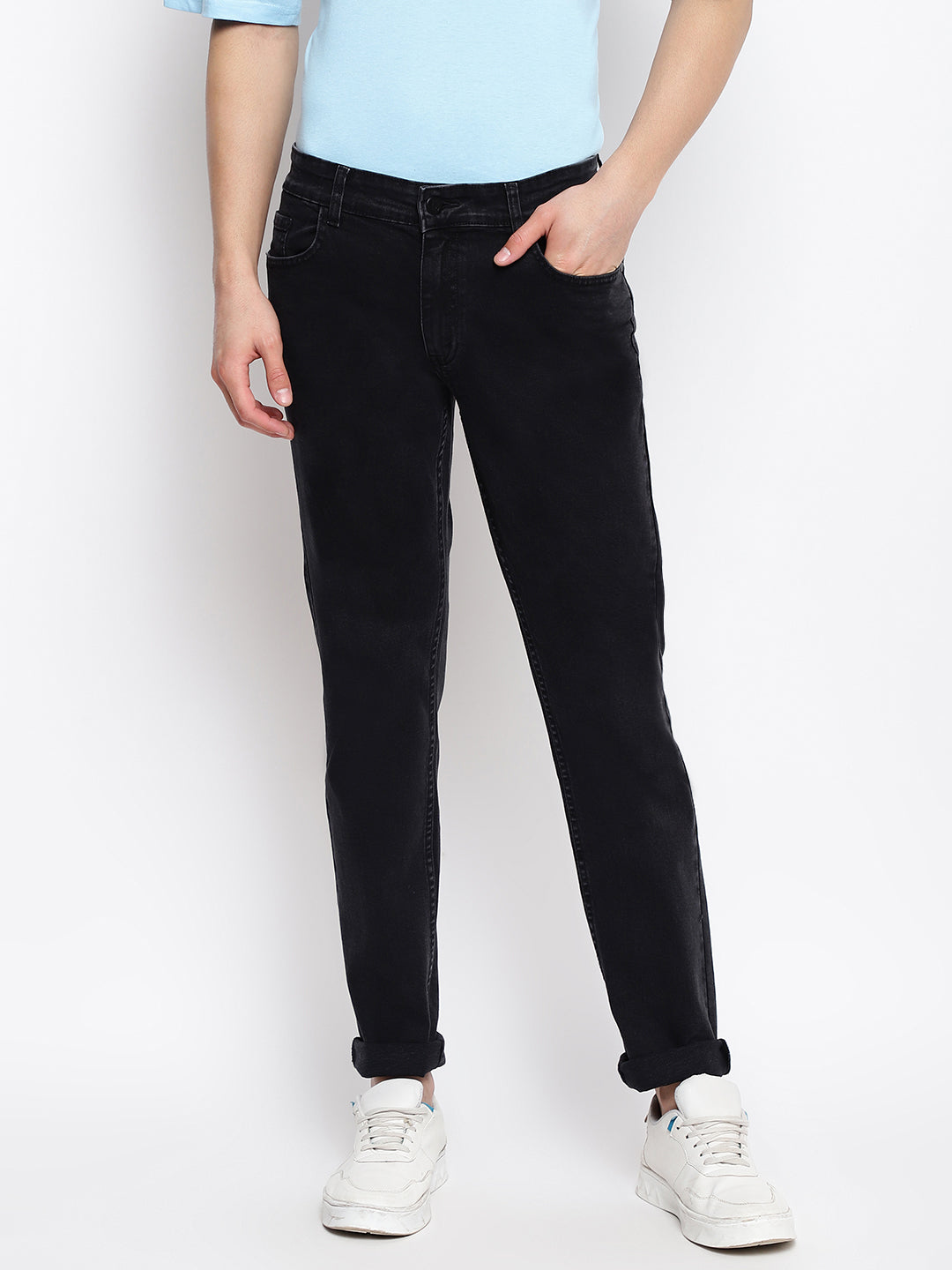Black Skinny fit Denim Jeans