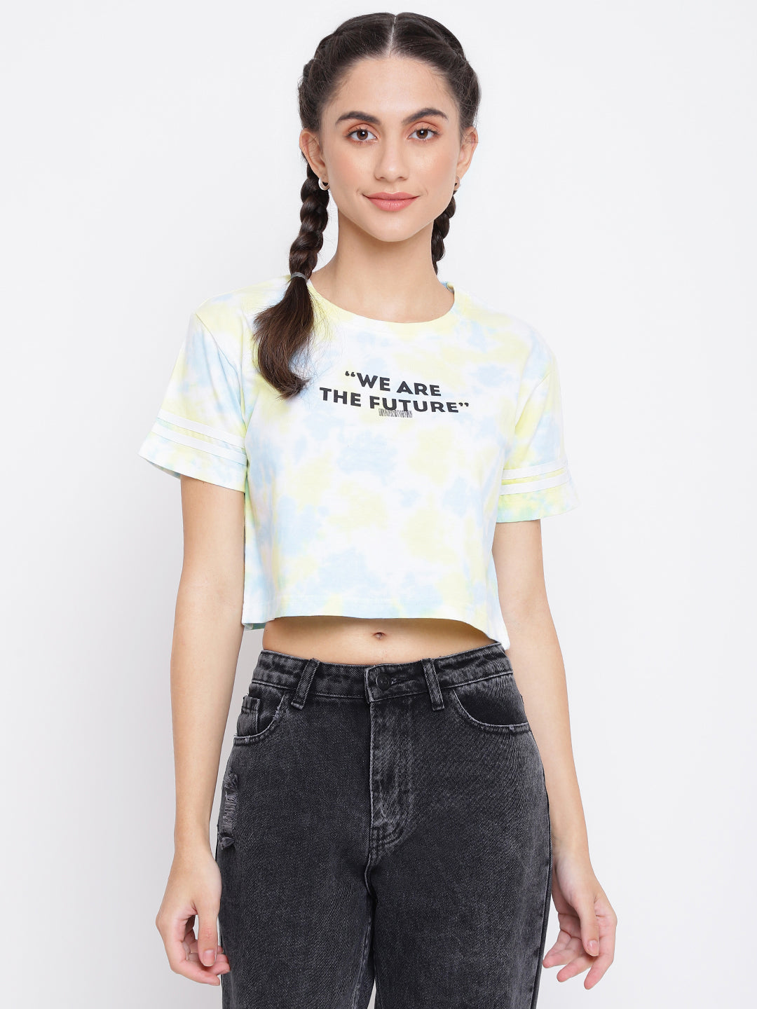 BTC The Future Cropped Top