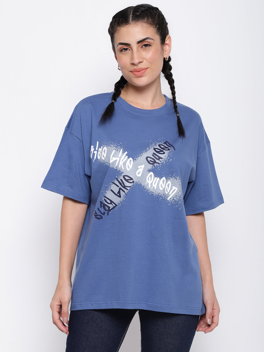 Moon Light Oversized Printed T-shirt