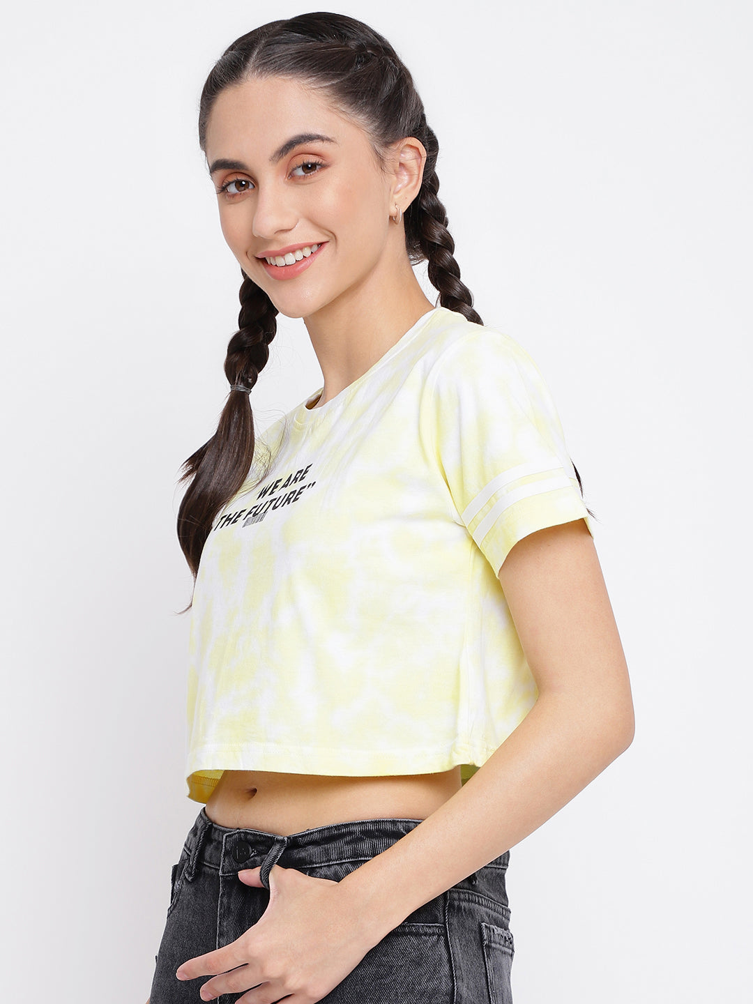 BTC The Future Cropped Top