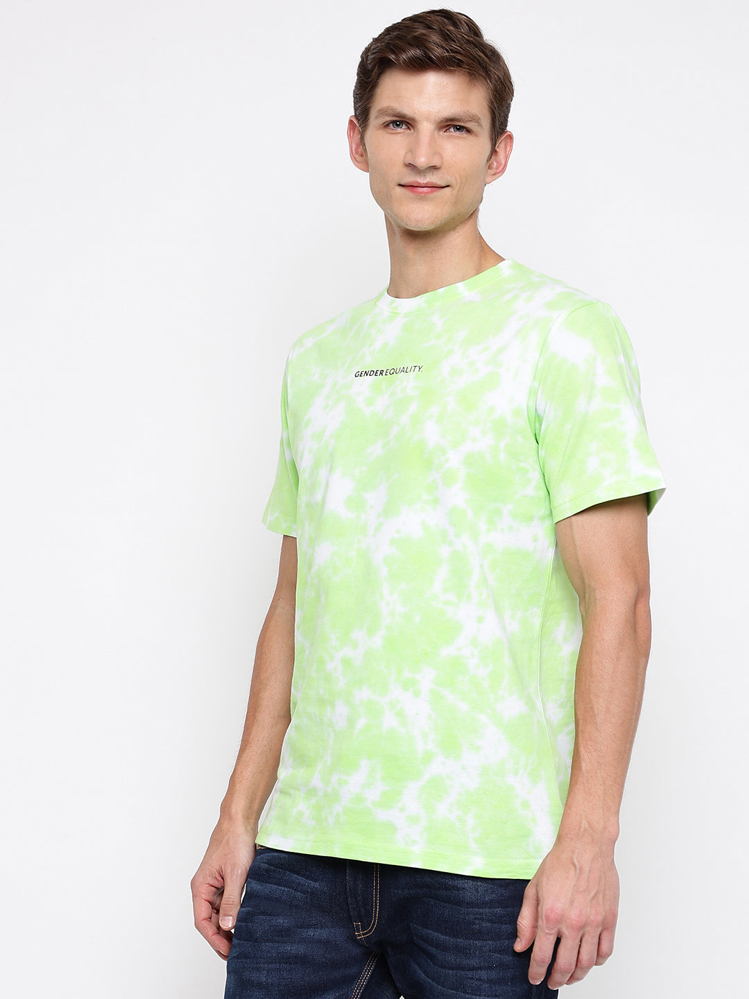 Men Tie Dye Printed T-shirt