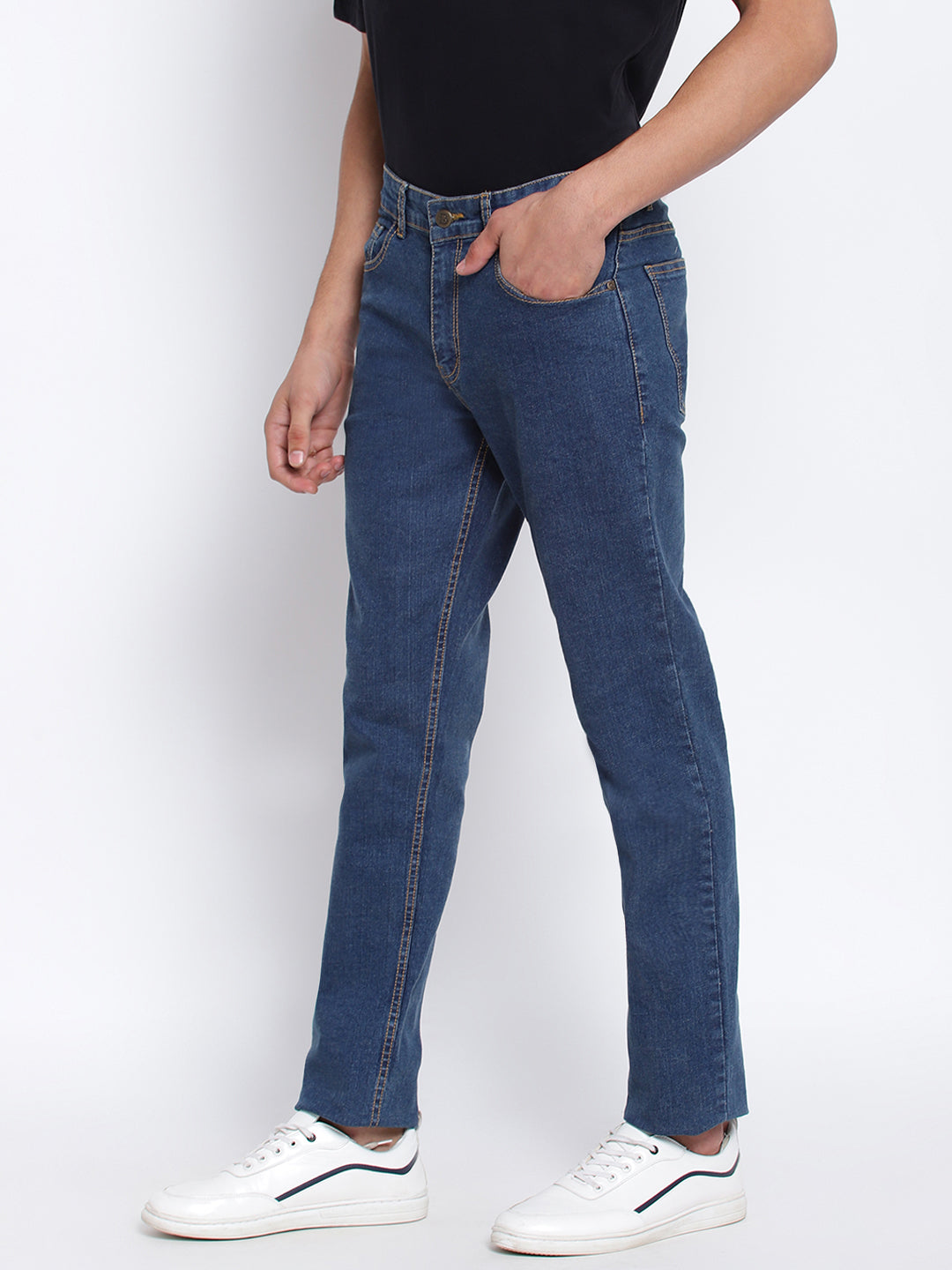 Mid Blue slim fit jeans