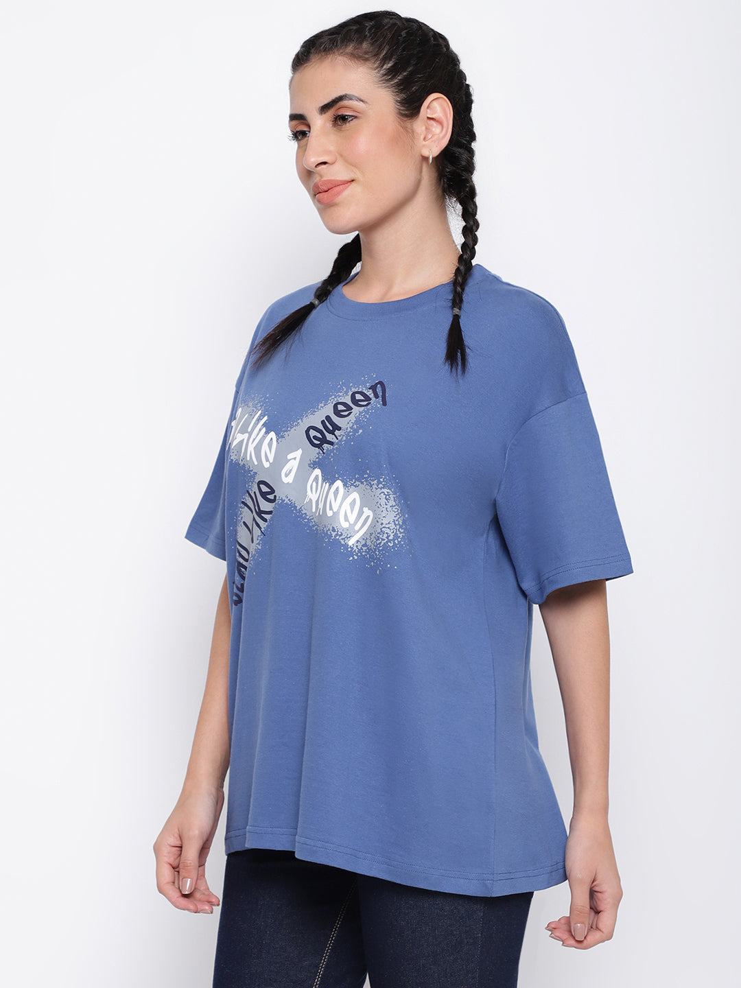 Moon Light Oversized Printed T-shirt
