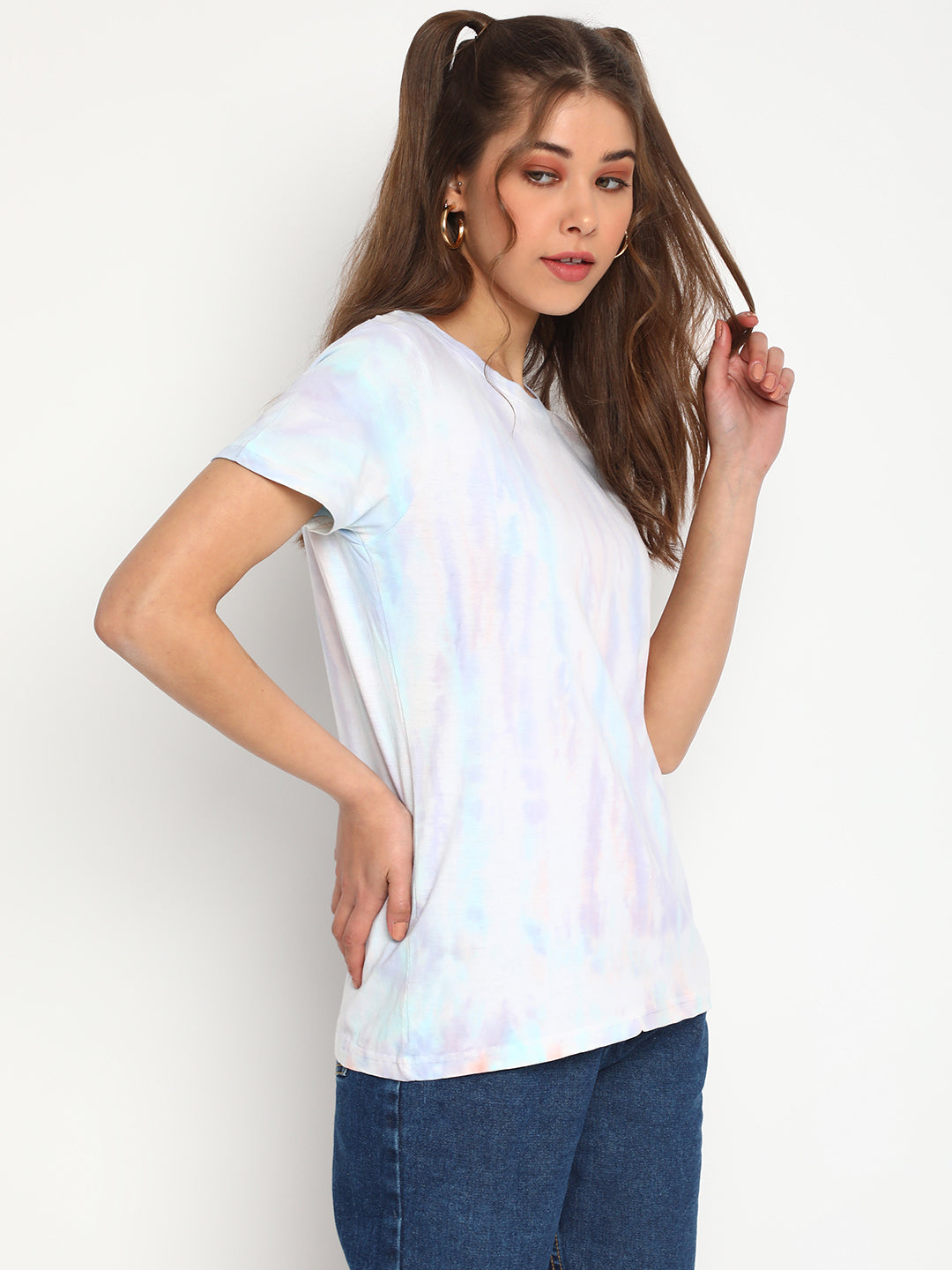 Women Tie-dye Cotton T-shirt