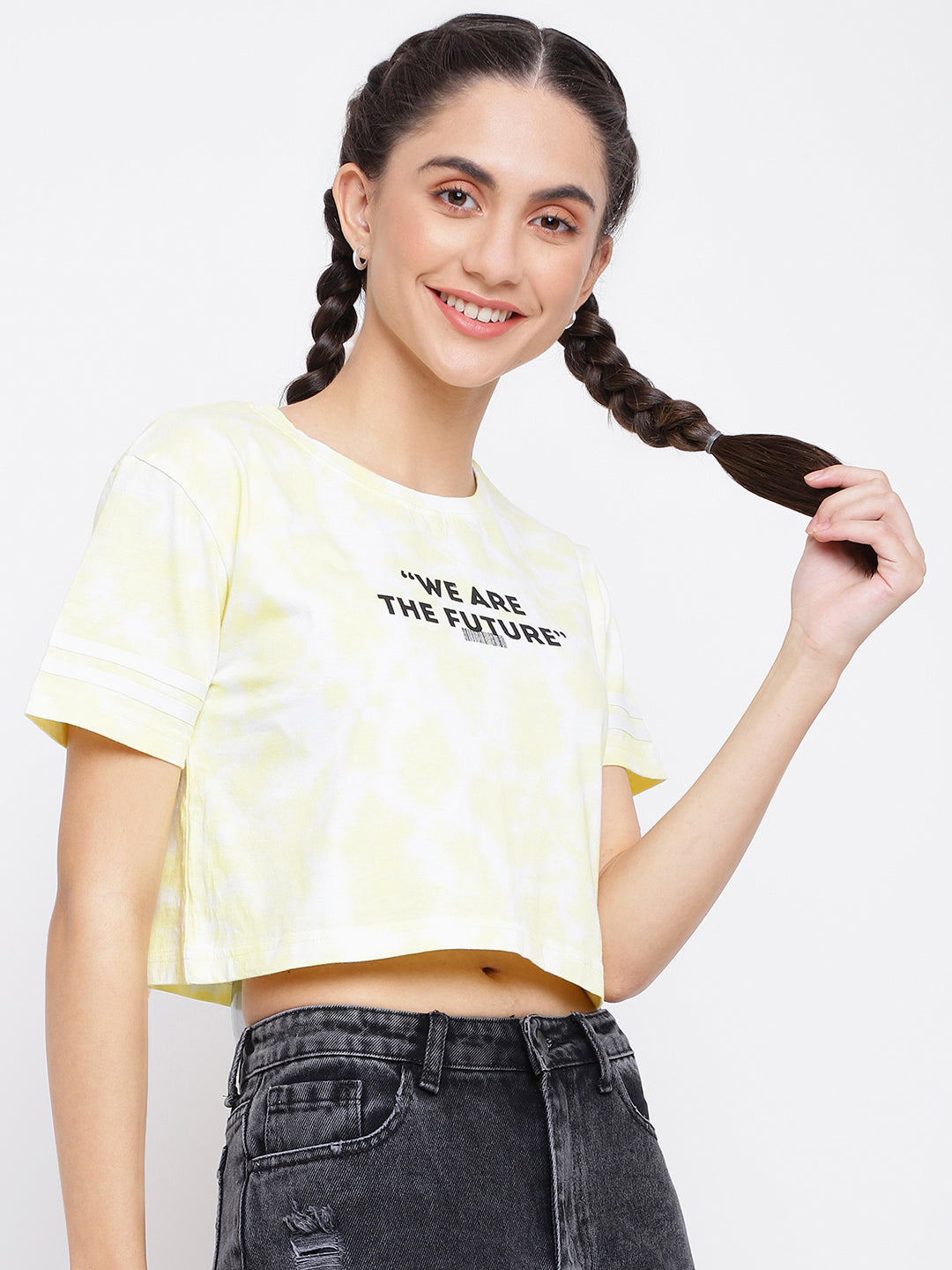 BTC The Future Cropped Top