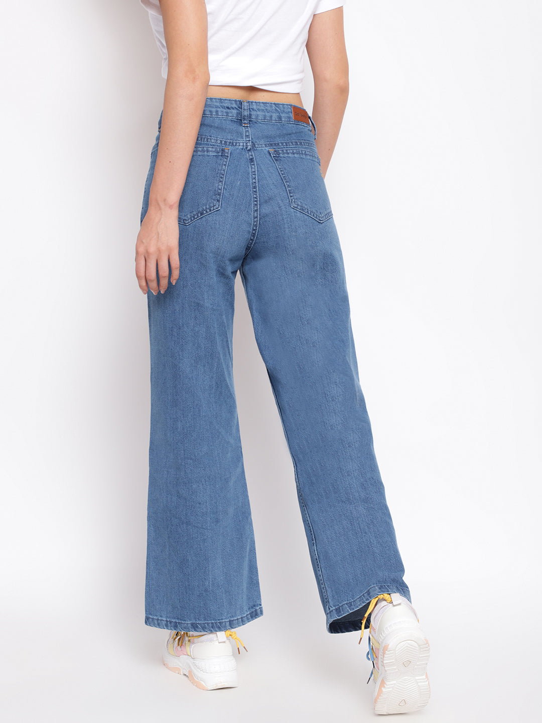 Two Toned Boyfriend Jeans