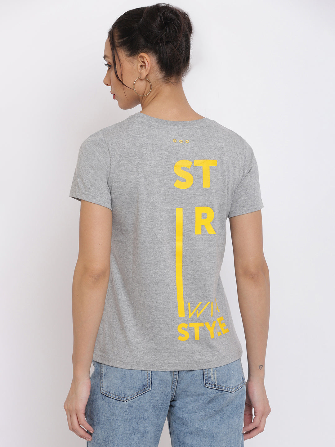 Women Grey Pantone T-shirt