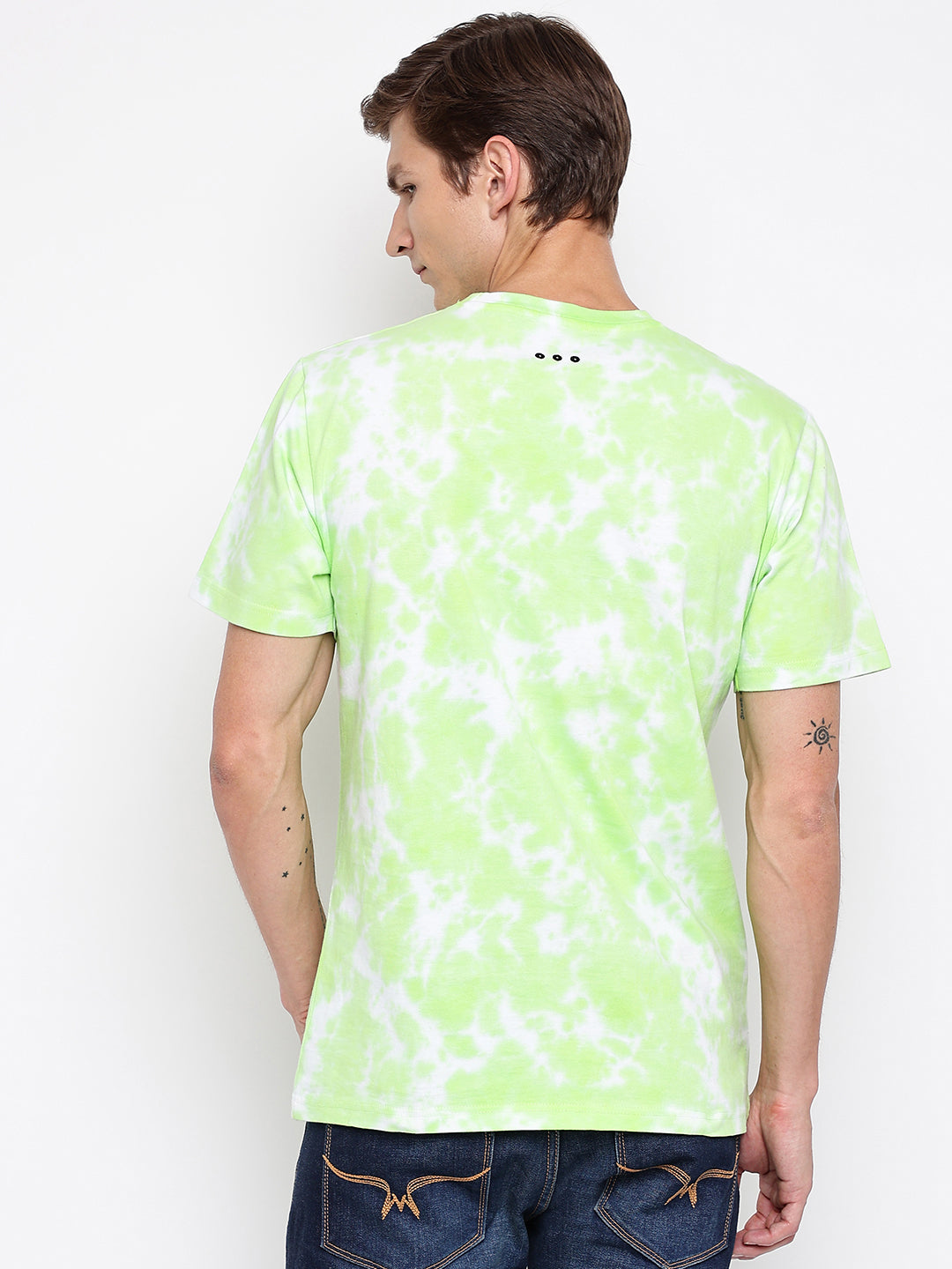Men Tie Dye Printed T-shirt