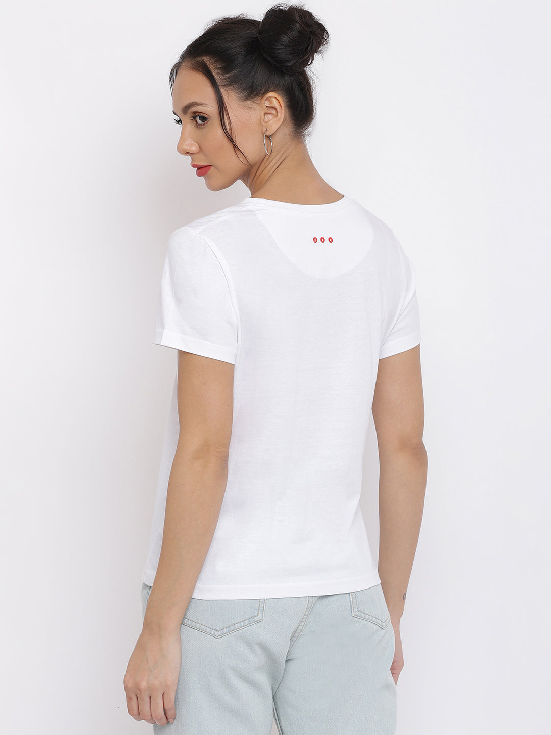 Women White Pantone T-shirt