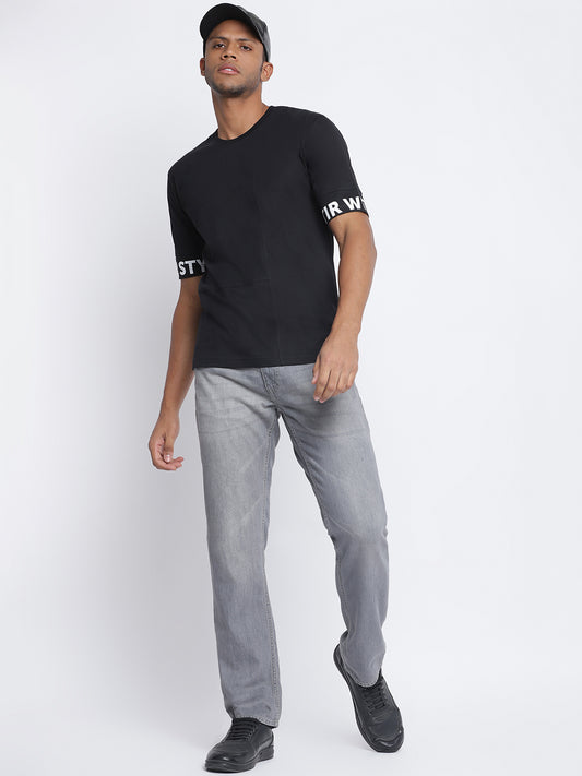 Men Pantone Black T-shirt