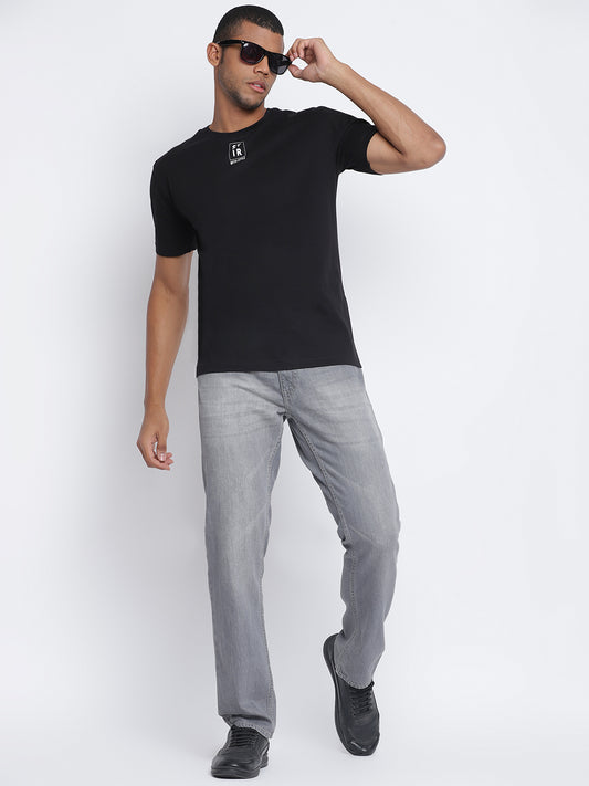Men Black Pantone T-shirt