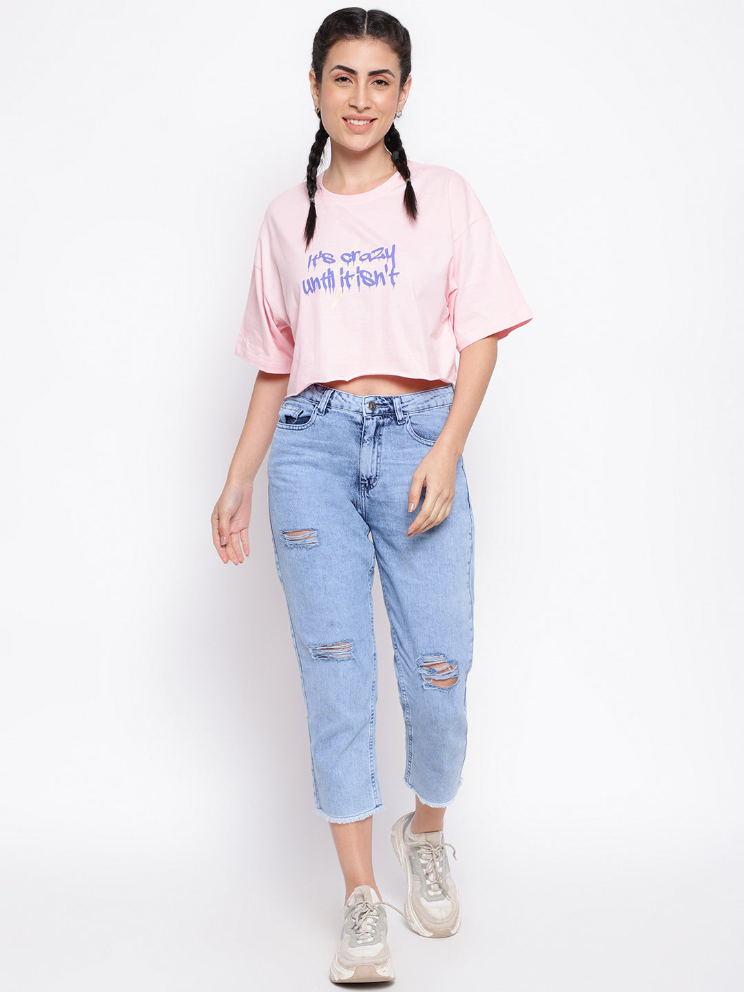 Light Pink Oversized T-shirt