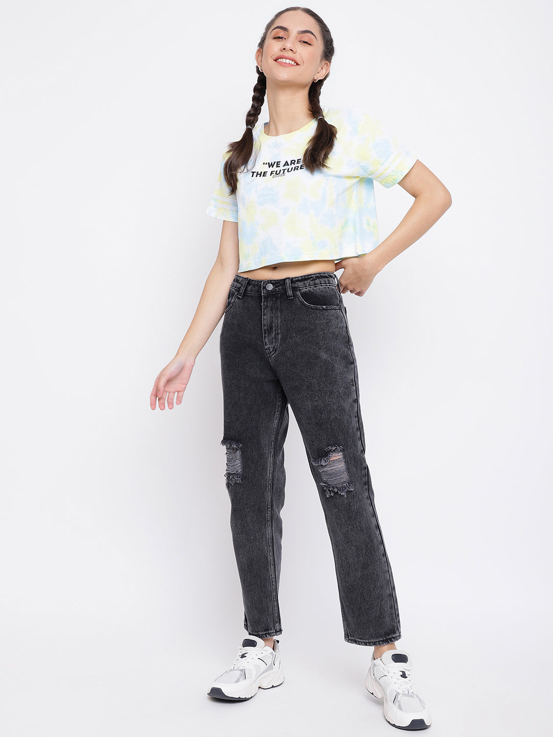 BTC The Future Cropped Top