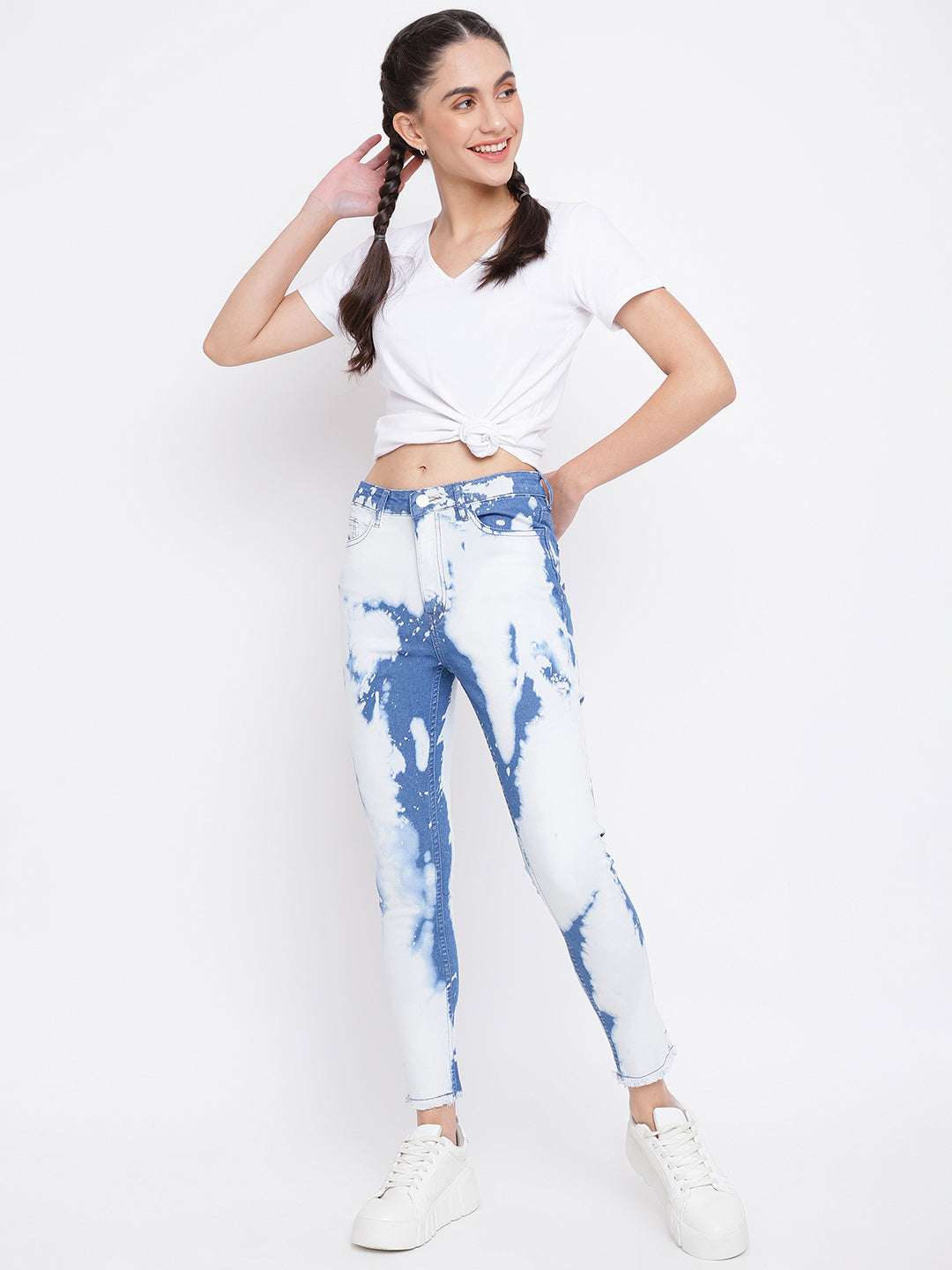 Blue Tie & Die Denim Jeans