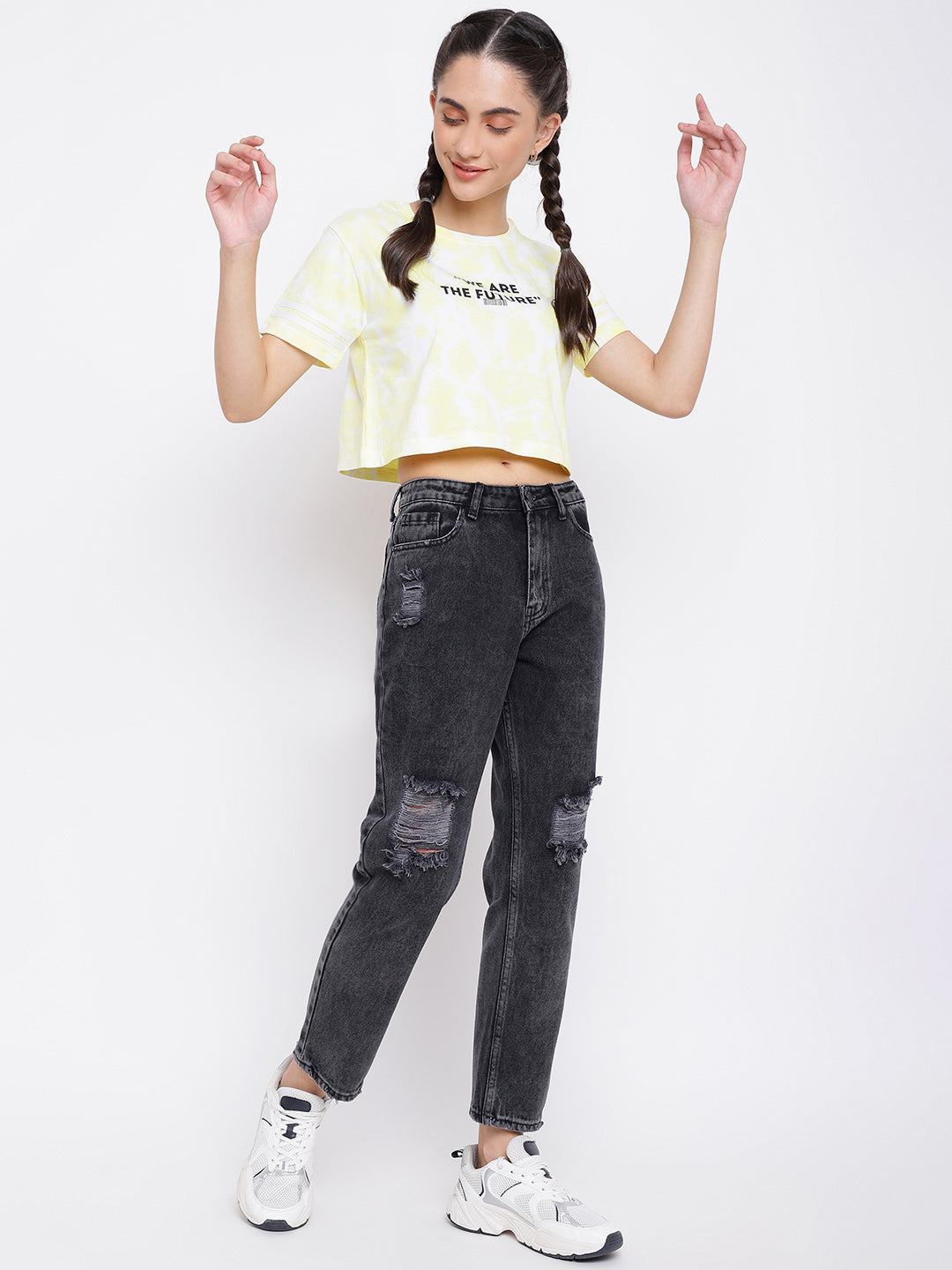 BTC The Future Cropped Top