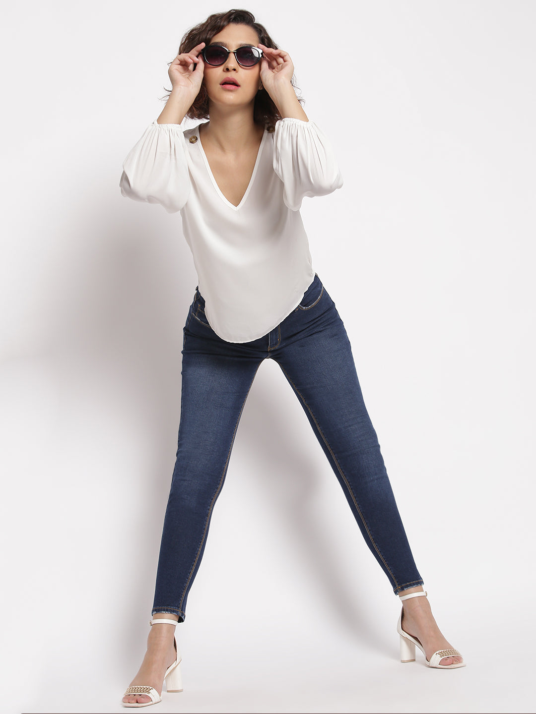 Blue Slim Fit Denim Jeans