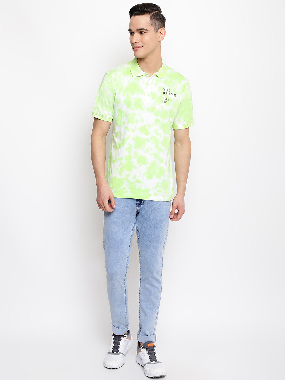 Men BTC Moss Polo T-shirt